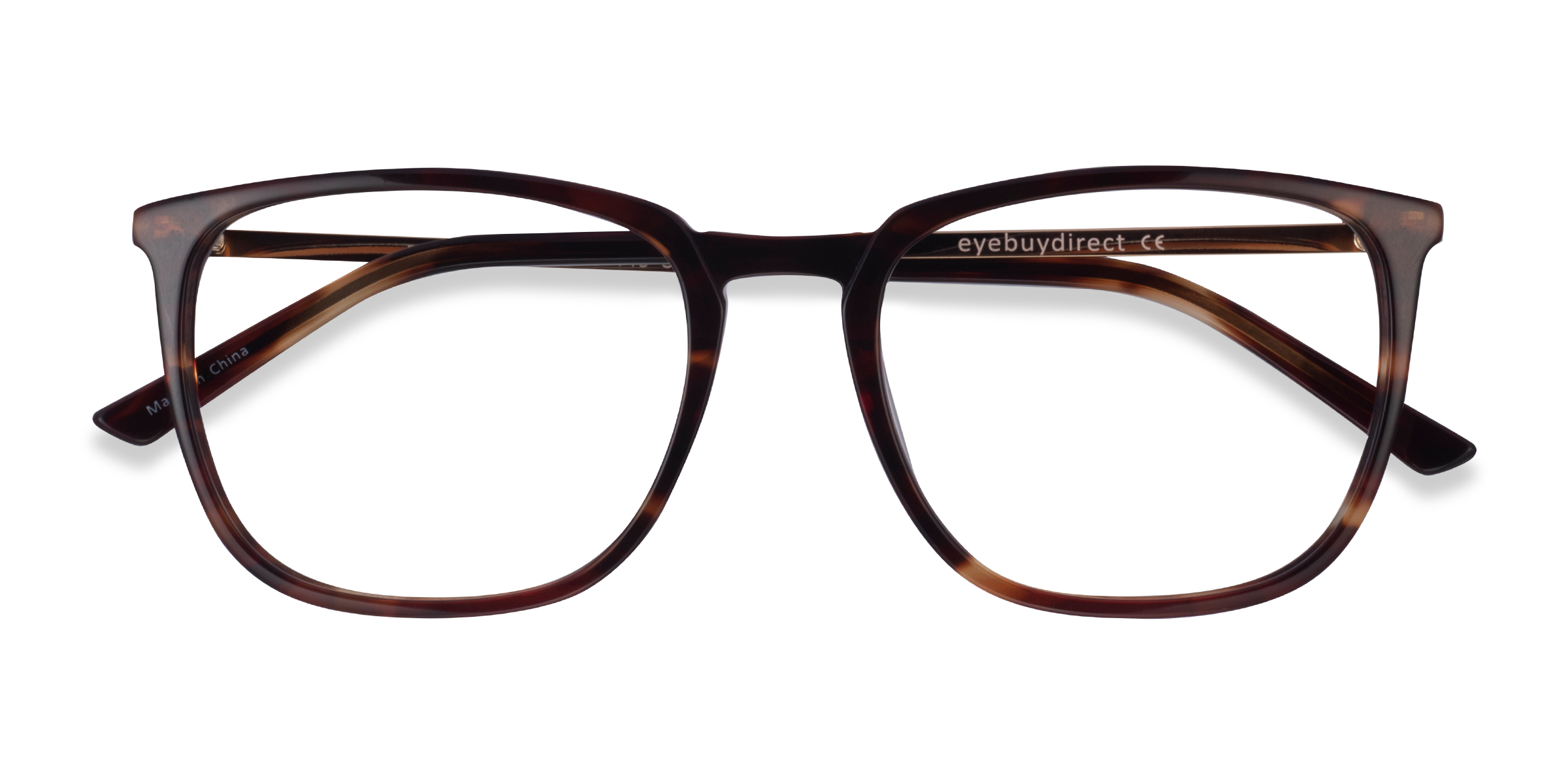 Tortoise Gold Domenico - Metal Eyeglasses