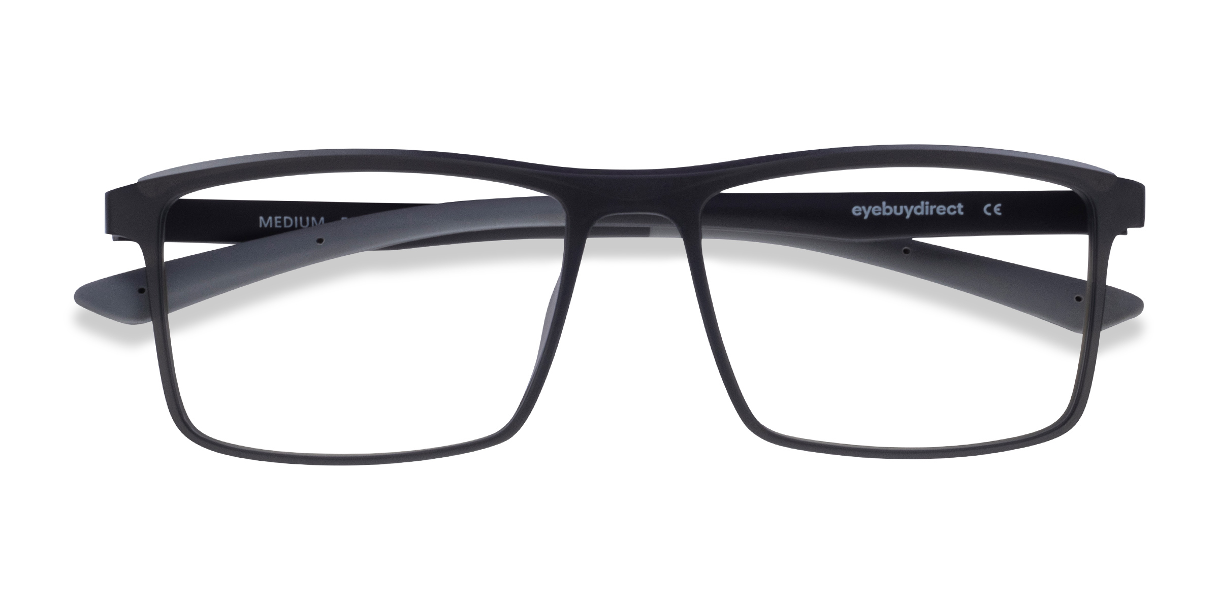 Gray Medium - Plastic Eyeglasses