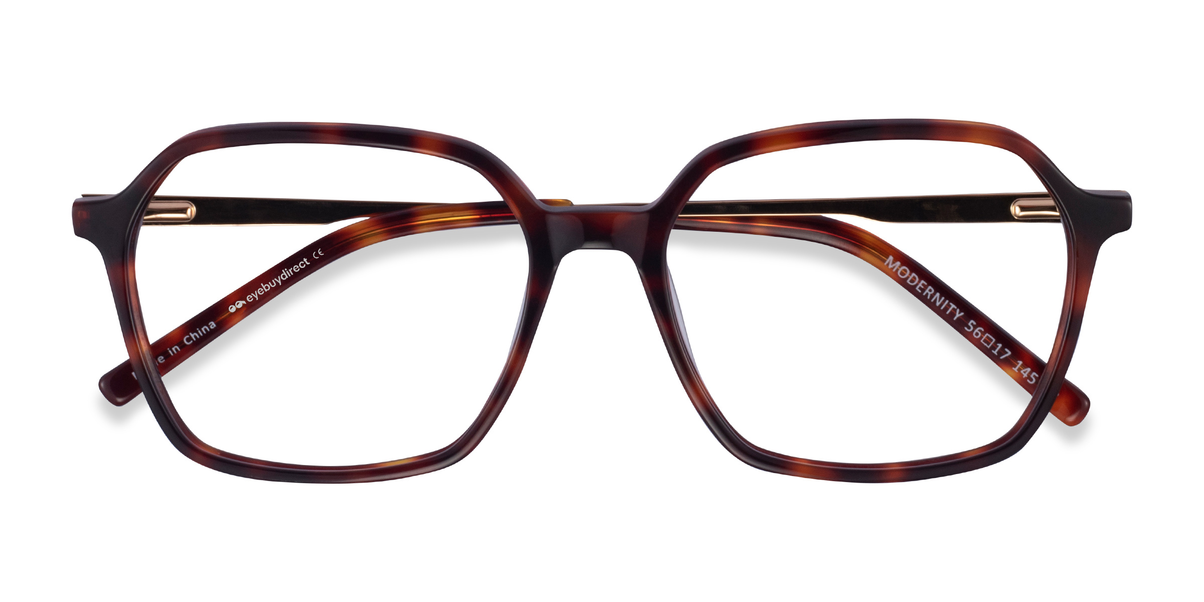 Tortoise Gold Modernity - Métal Lunettes de vue