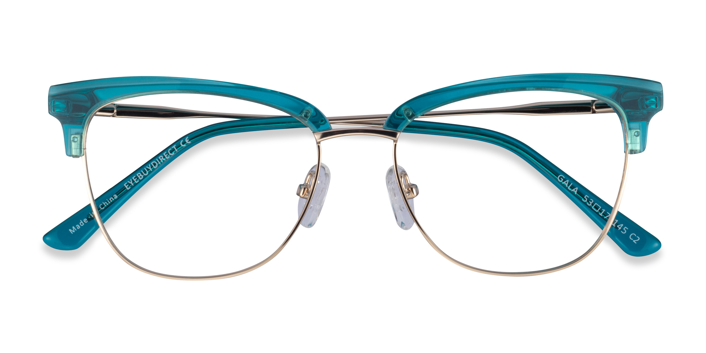 Aqua & Gold Gala -  Acetate-metal Lunettes de vue
