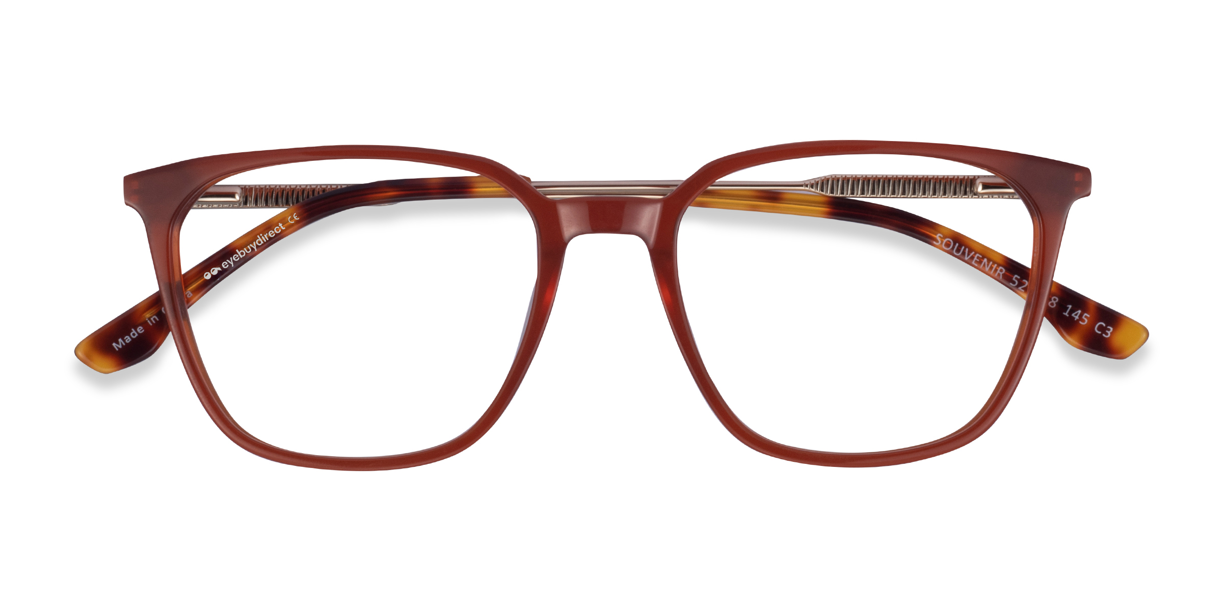 Orange Souvenir -  Métal Lunettes de vue