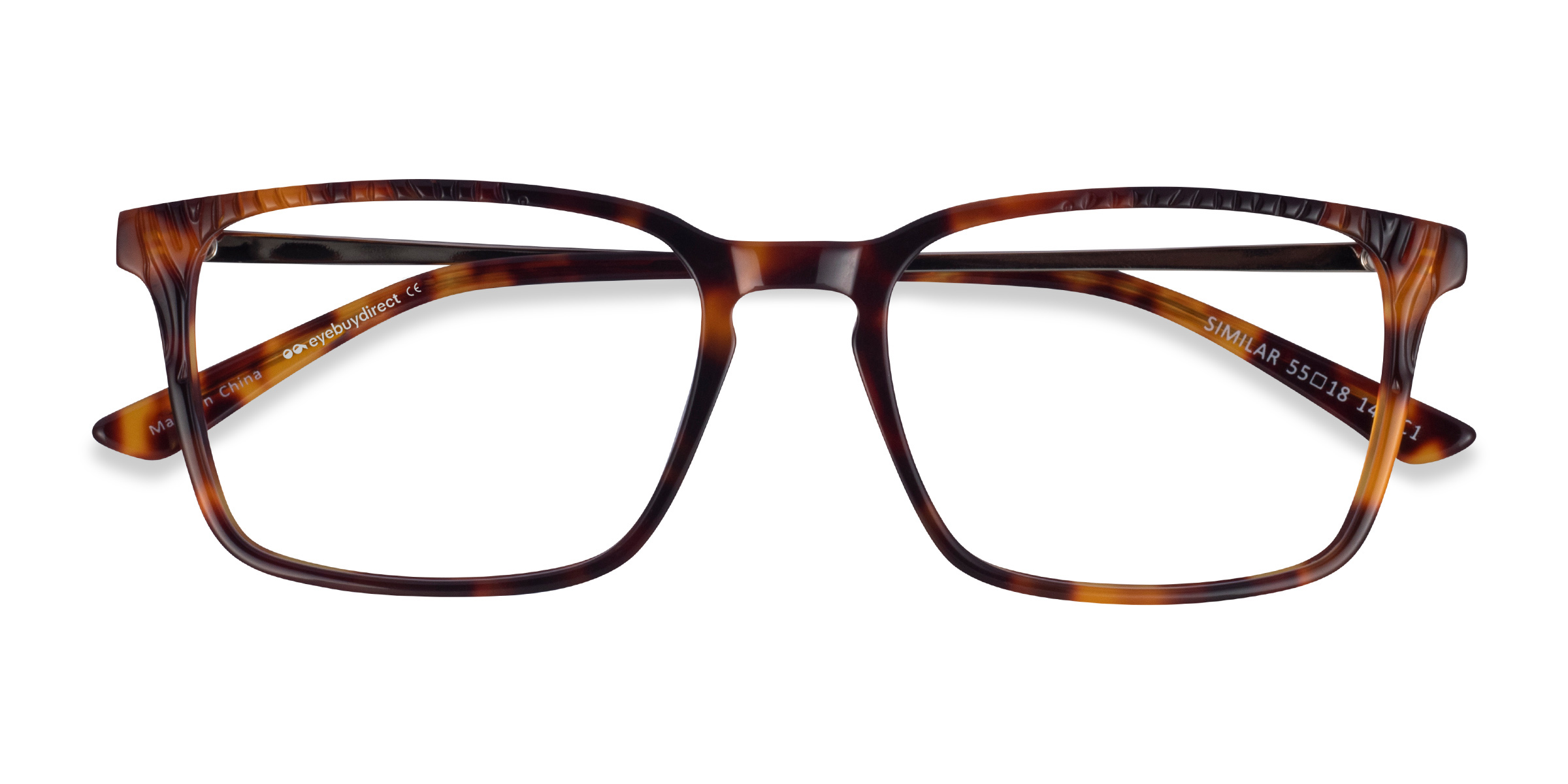Tortoise Similar - Metal Eyeglasses