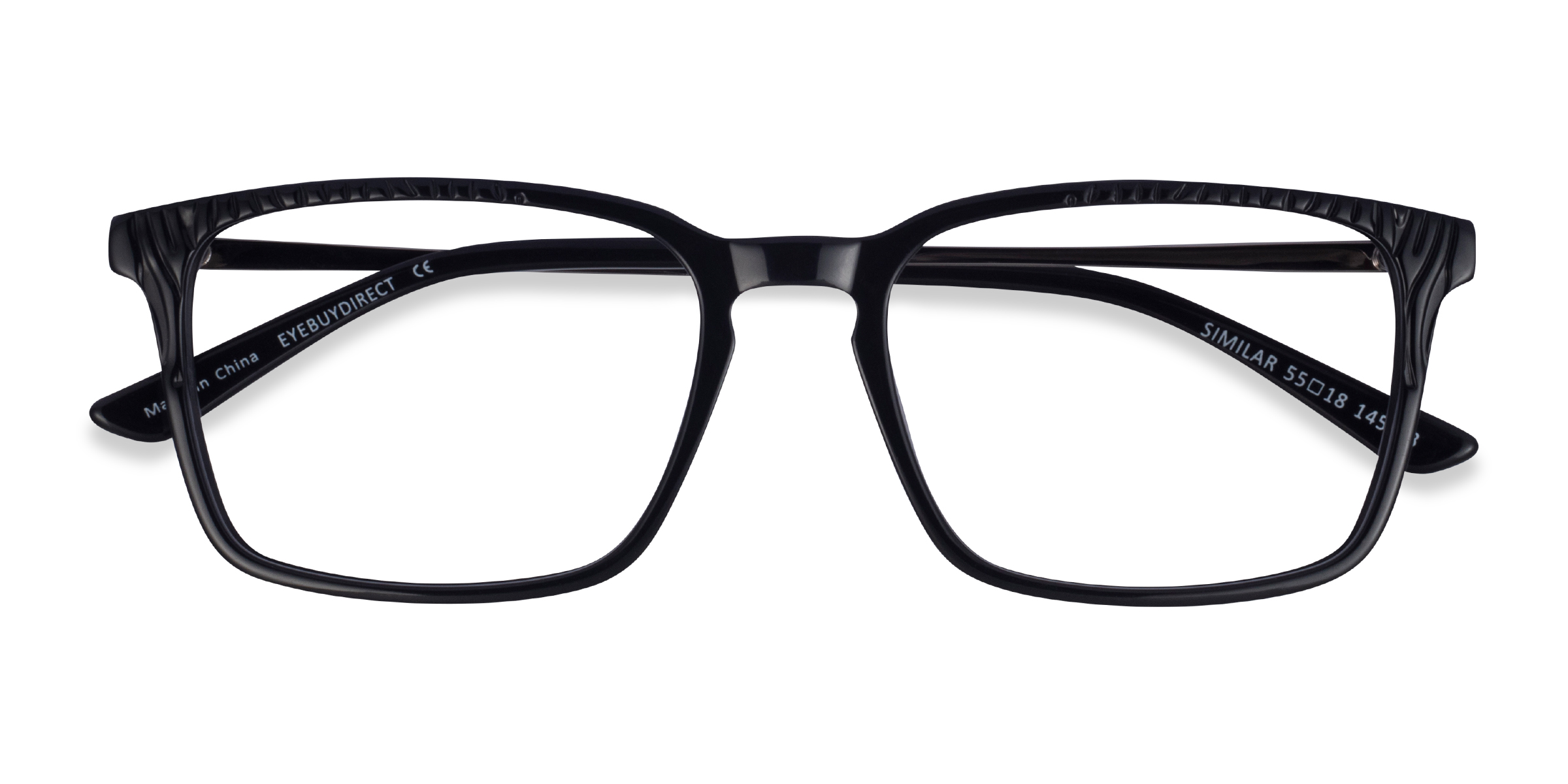 Black Similar - Metal Eyeglasses