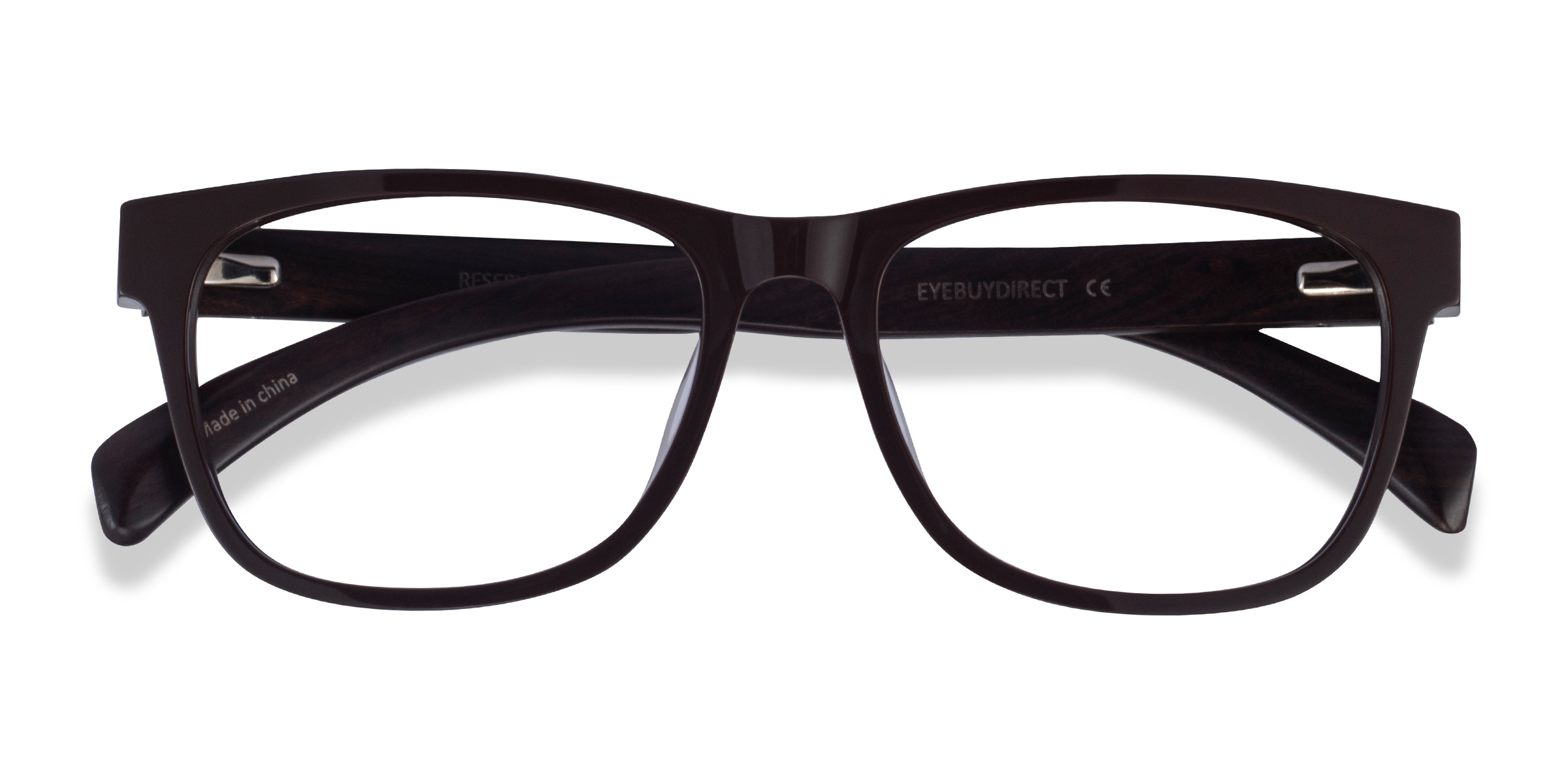 Brown & Dark Wood Reserve -  Wood-texture Lunettes de vue