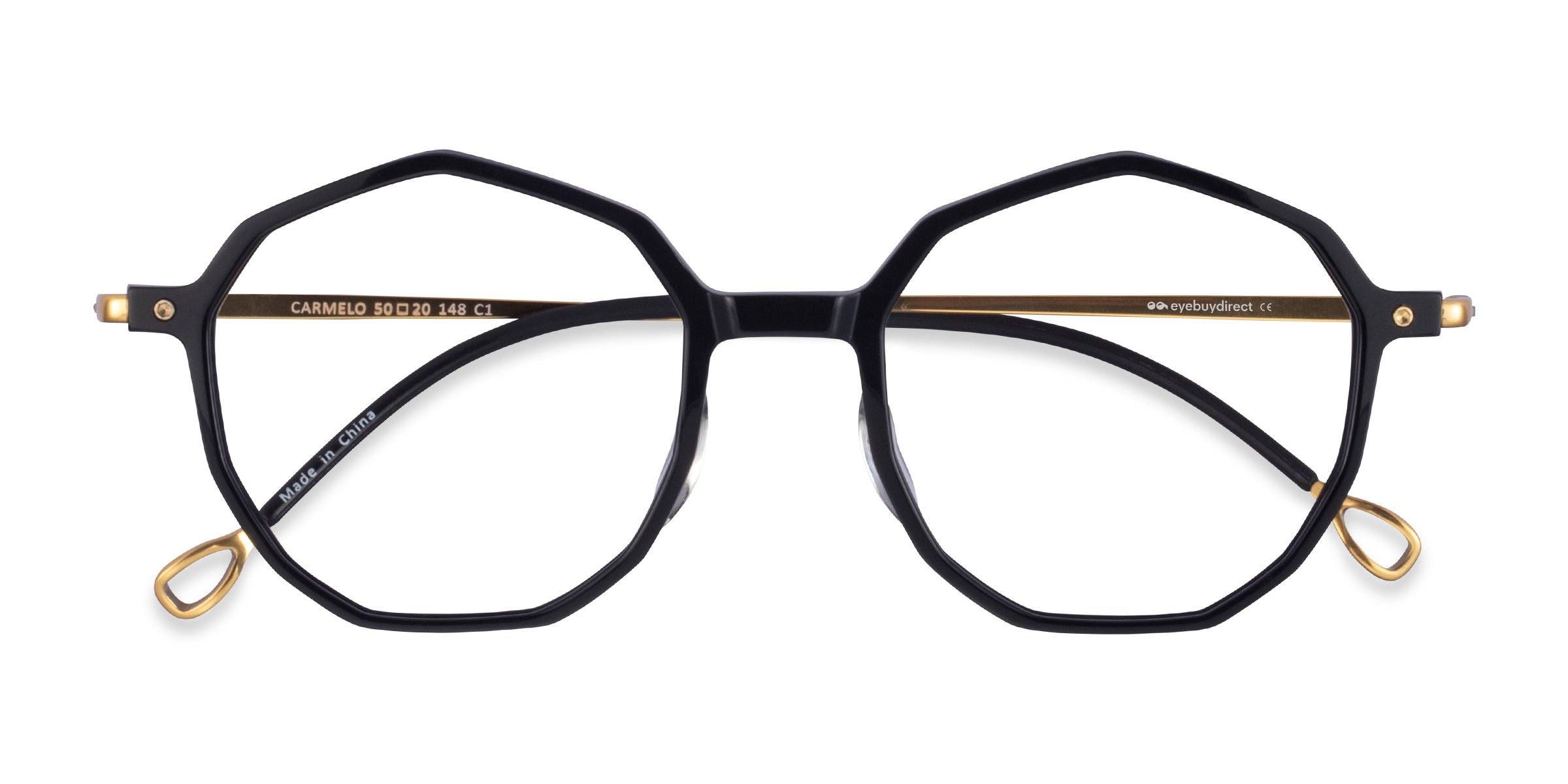 Black Gold Carmelo -  Metal Eyeglasses