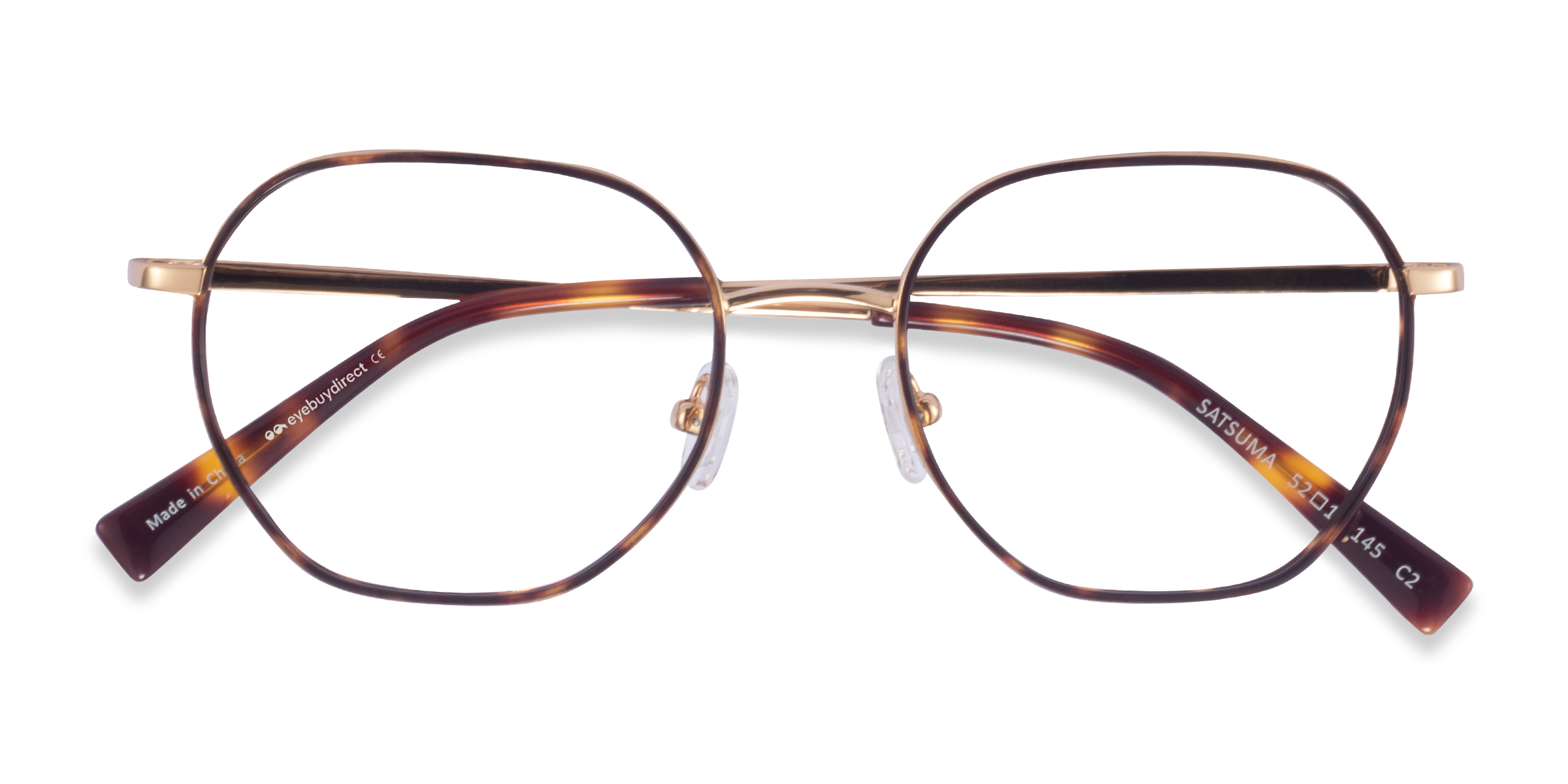 Tortoise Gold Satsuma - Métal Lunettes de vue