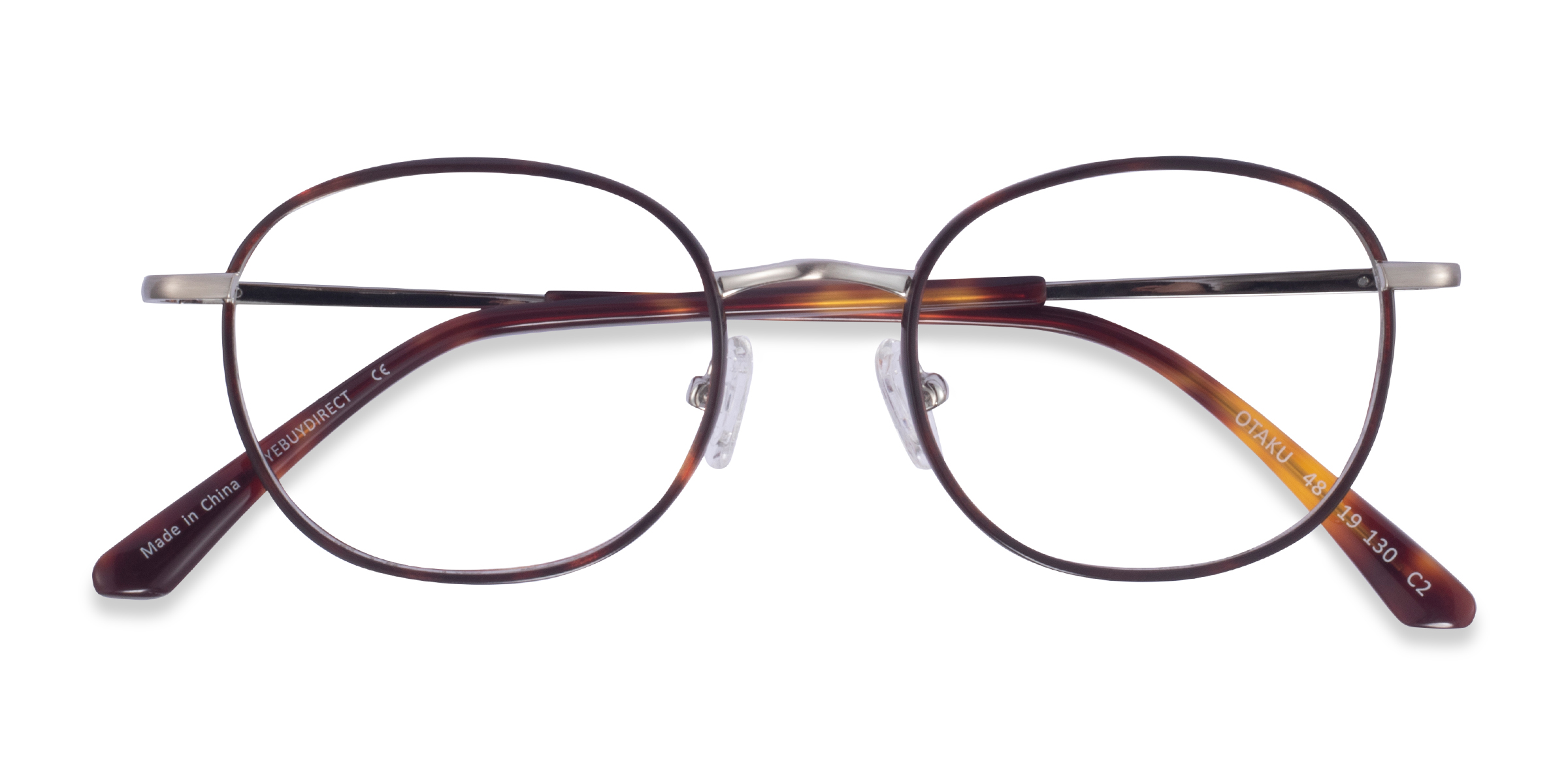 Tortoise Silver Otaku - Metal Eyeglasses