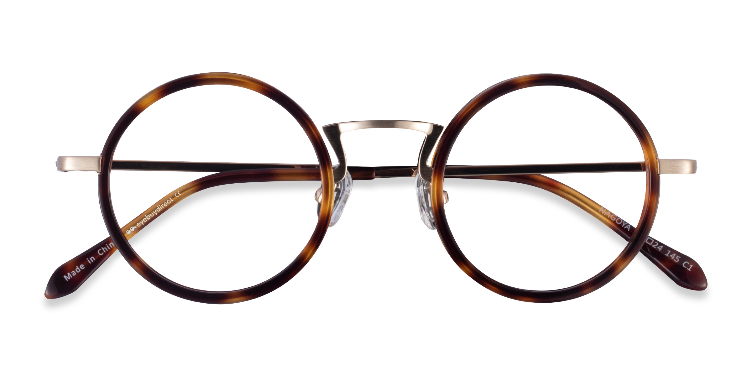 Tortoise Gold Nagoya - Métal Lunettes de vue