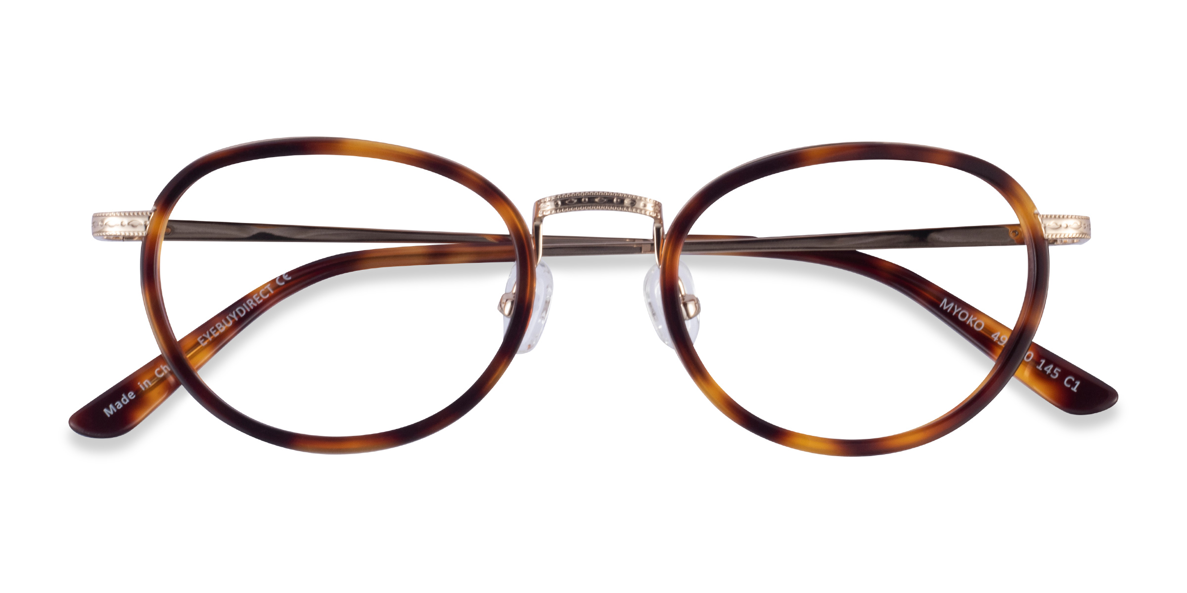 Tortoise Gold Myoko - Métal Lunettes de vue