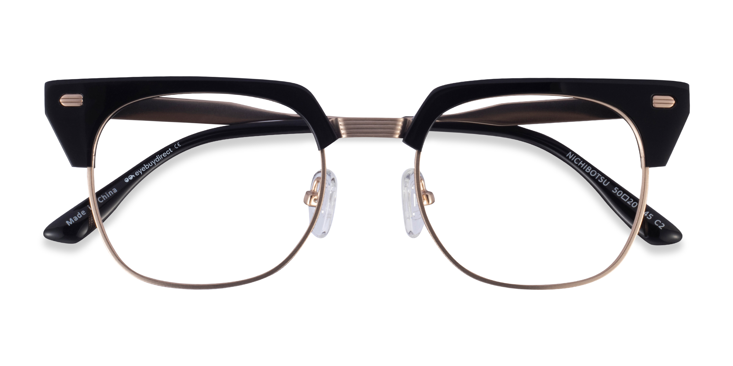 Black Gold Nichibotsu - Metal Eyeglasses