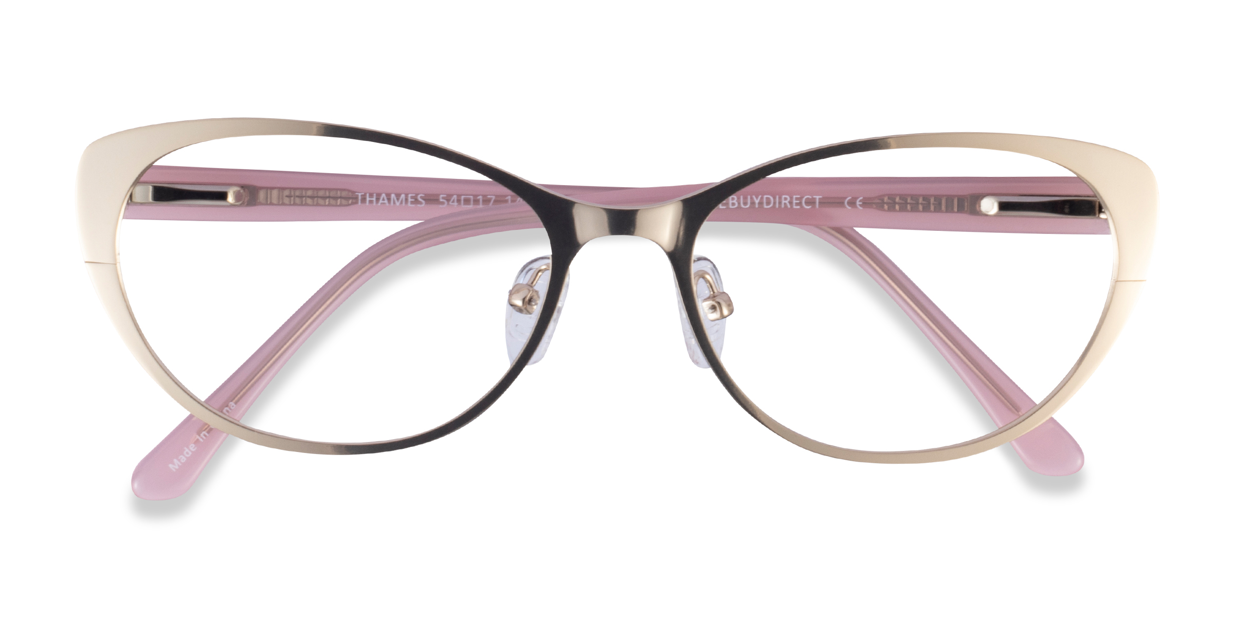 Doré Thames -  Métal Lunettes de vue