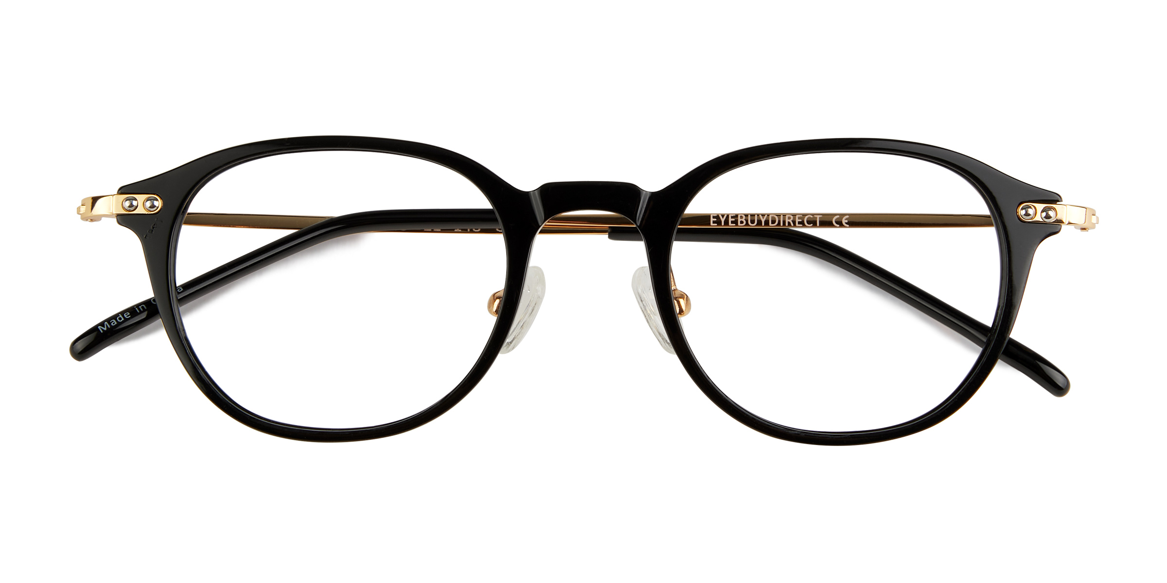 Black Gold Jones -  Metal Eyeglasses