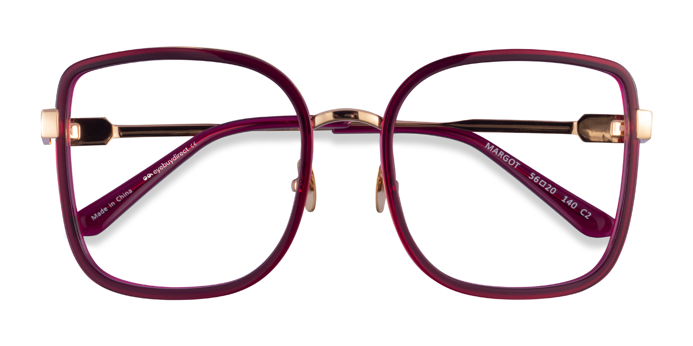 Red Gold Margot - Metal Eyeglasses