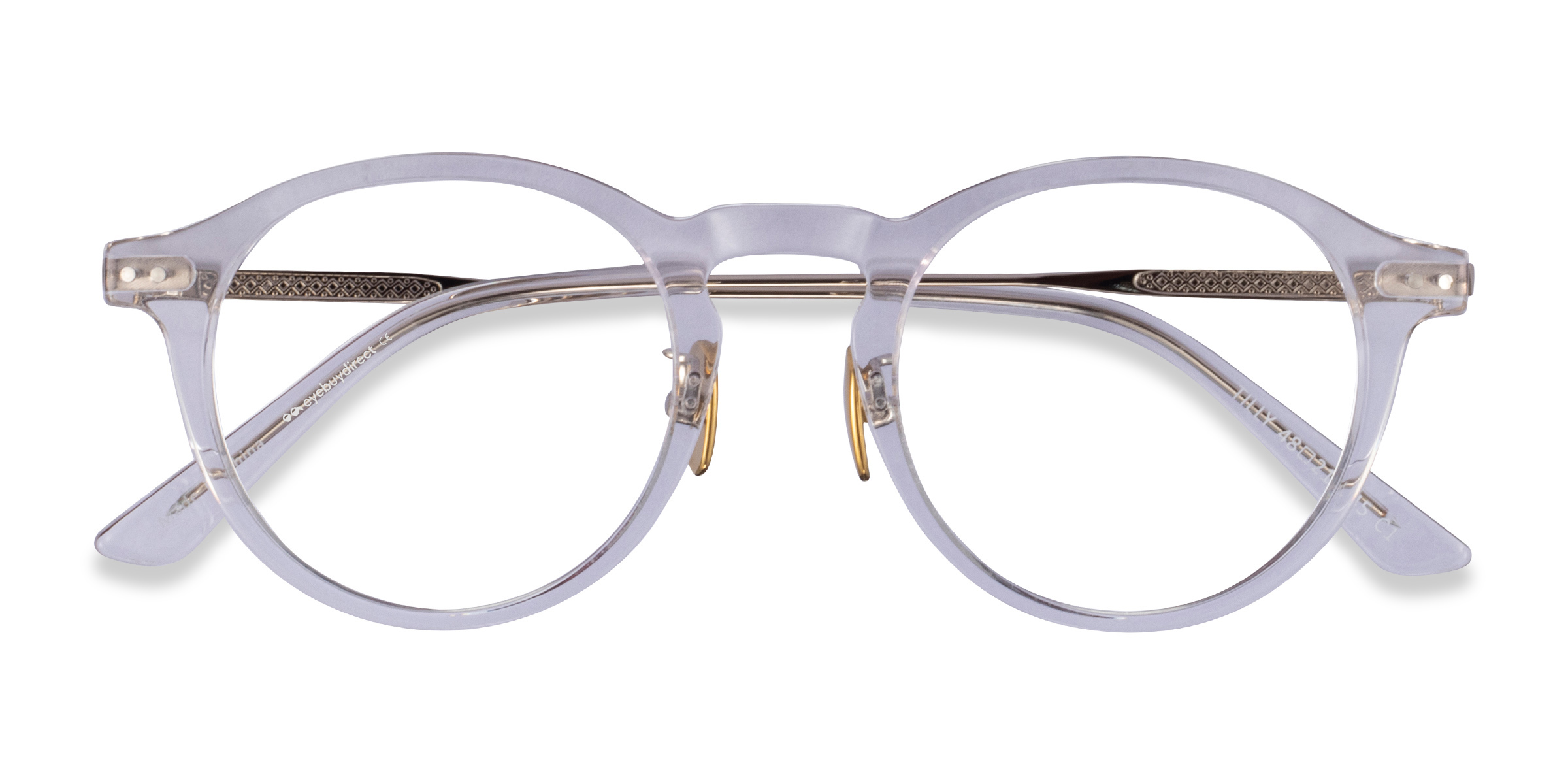 Clear Gold Tilly - Metal Eyeglasses