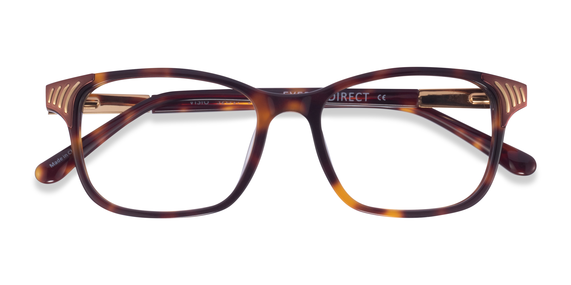 Tortoise Visio - Metal Eyeglasses