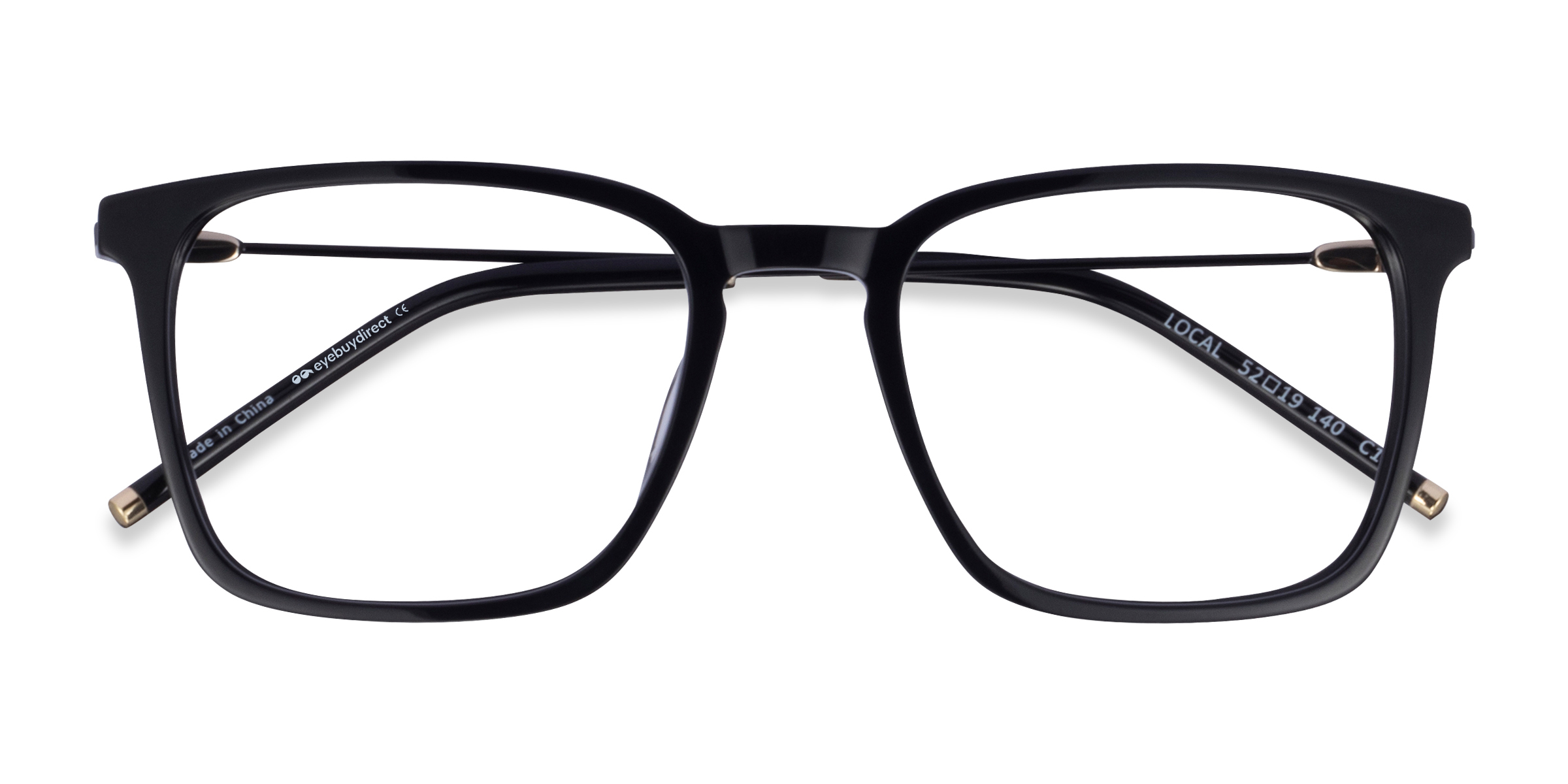 Black Gold Local - Métal Lunettes de vue