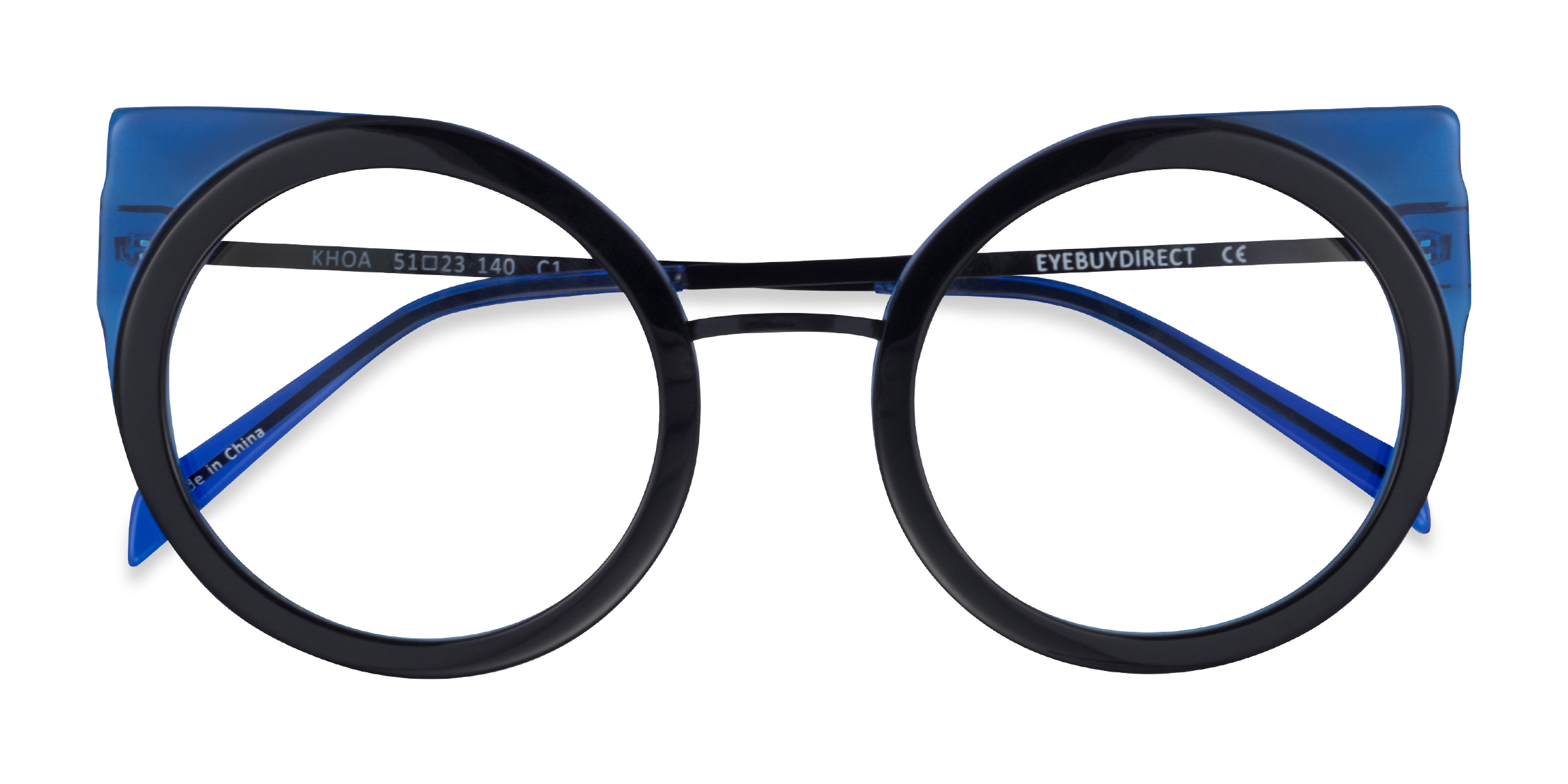 Blue Black Khoa - Metal Eyeglasses