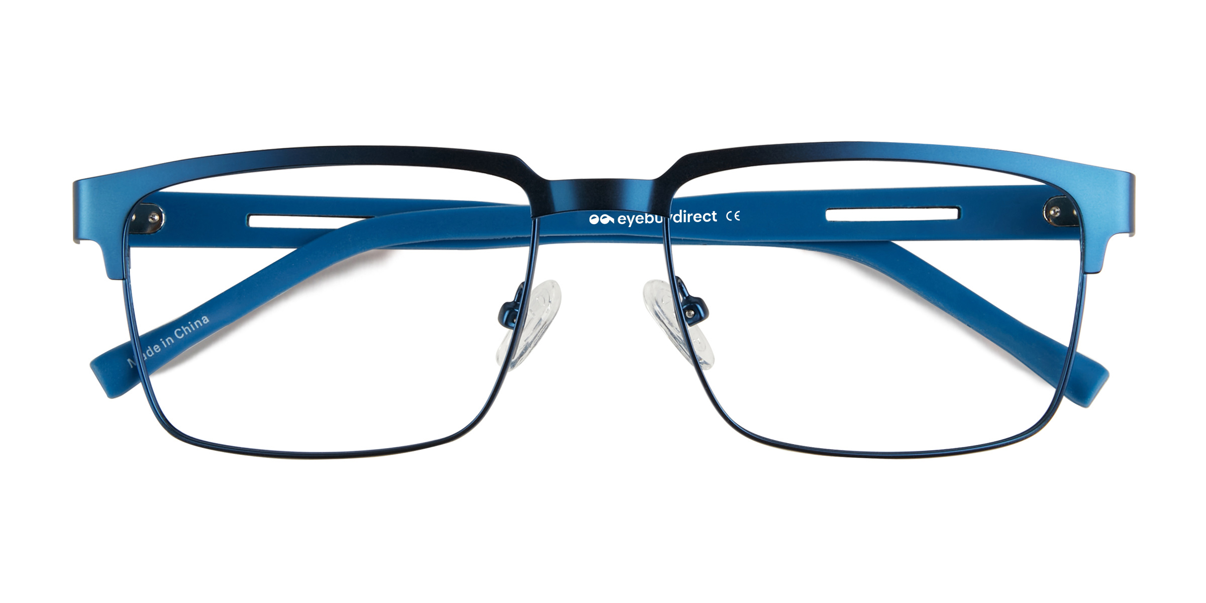 Matte Blue Video -  Metal Eyeglasses
