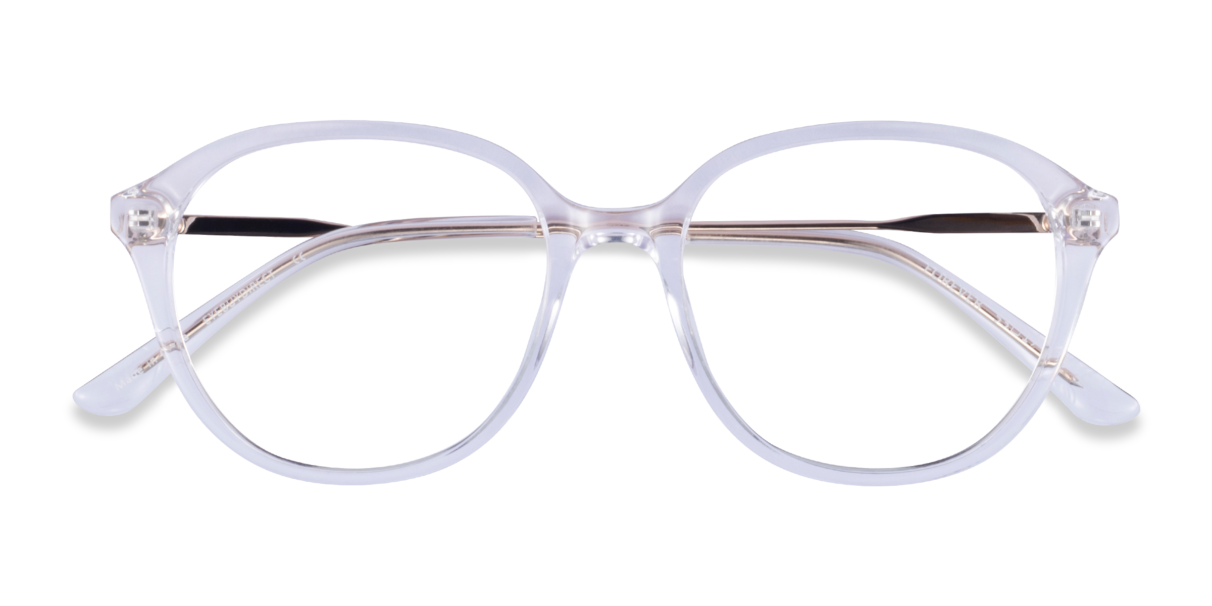 Clear Forever - Metal Eyeglasses