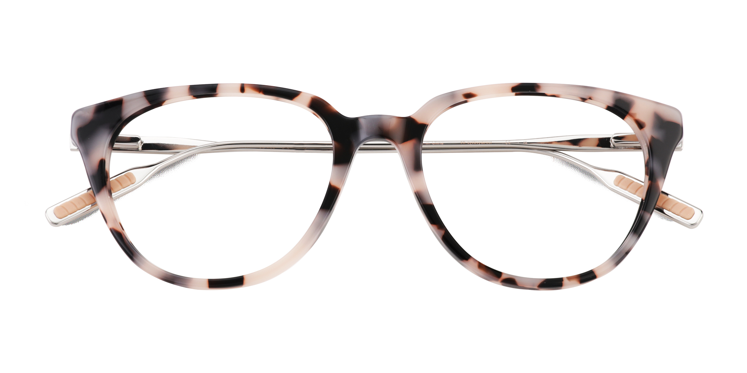 Ivory Tortoise Triumph - Metal Eyeglasses