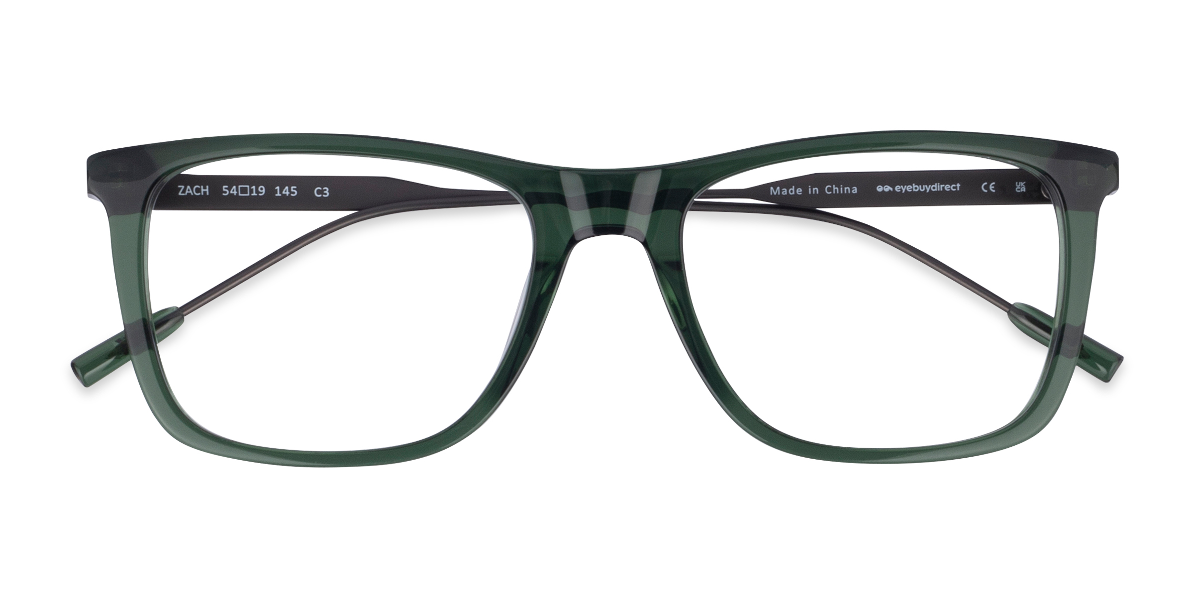 Clear Green Zach -  Métal Lunettes de vue