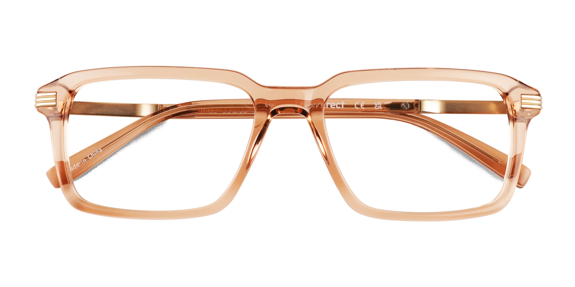 Clear Champagne Niall -  Metal Eyeglasses