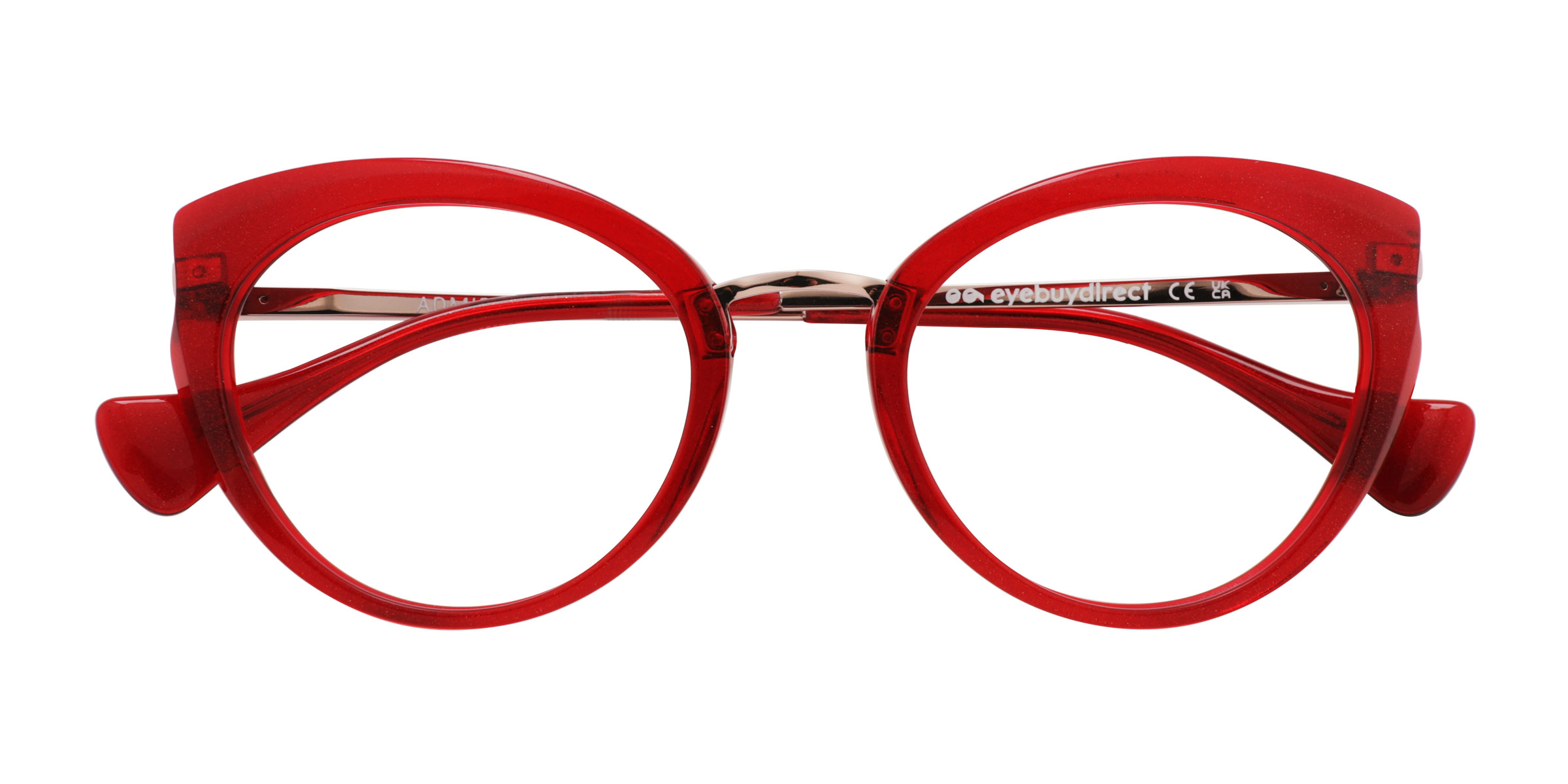 Rouge Admiral - Métal Lunettes de vue
