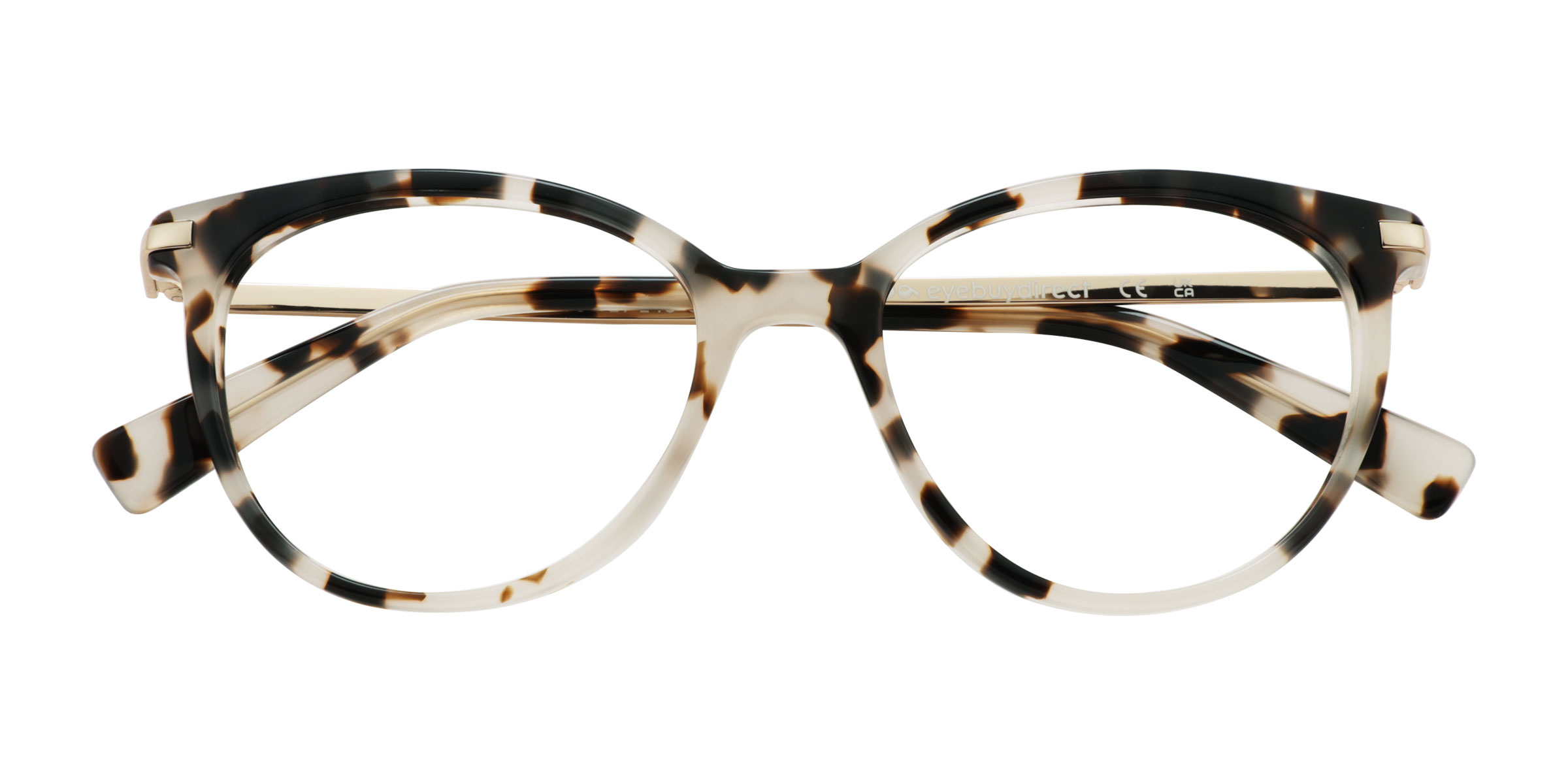 Ivory Tortoise Attitude - Metal Eyeglasses