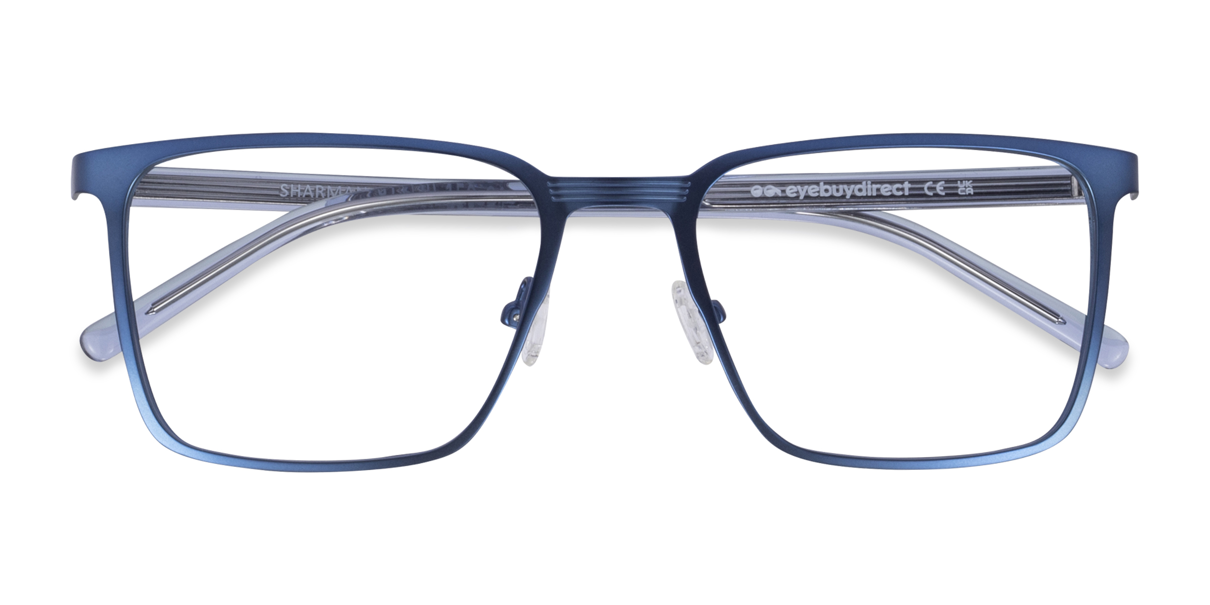 Navy Sharman - Metal Eyeglasses