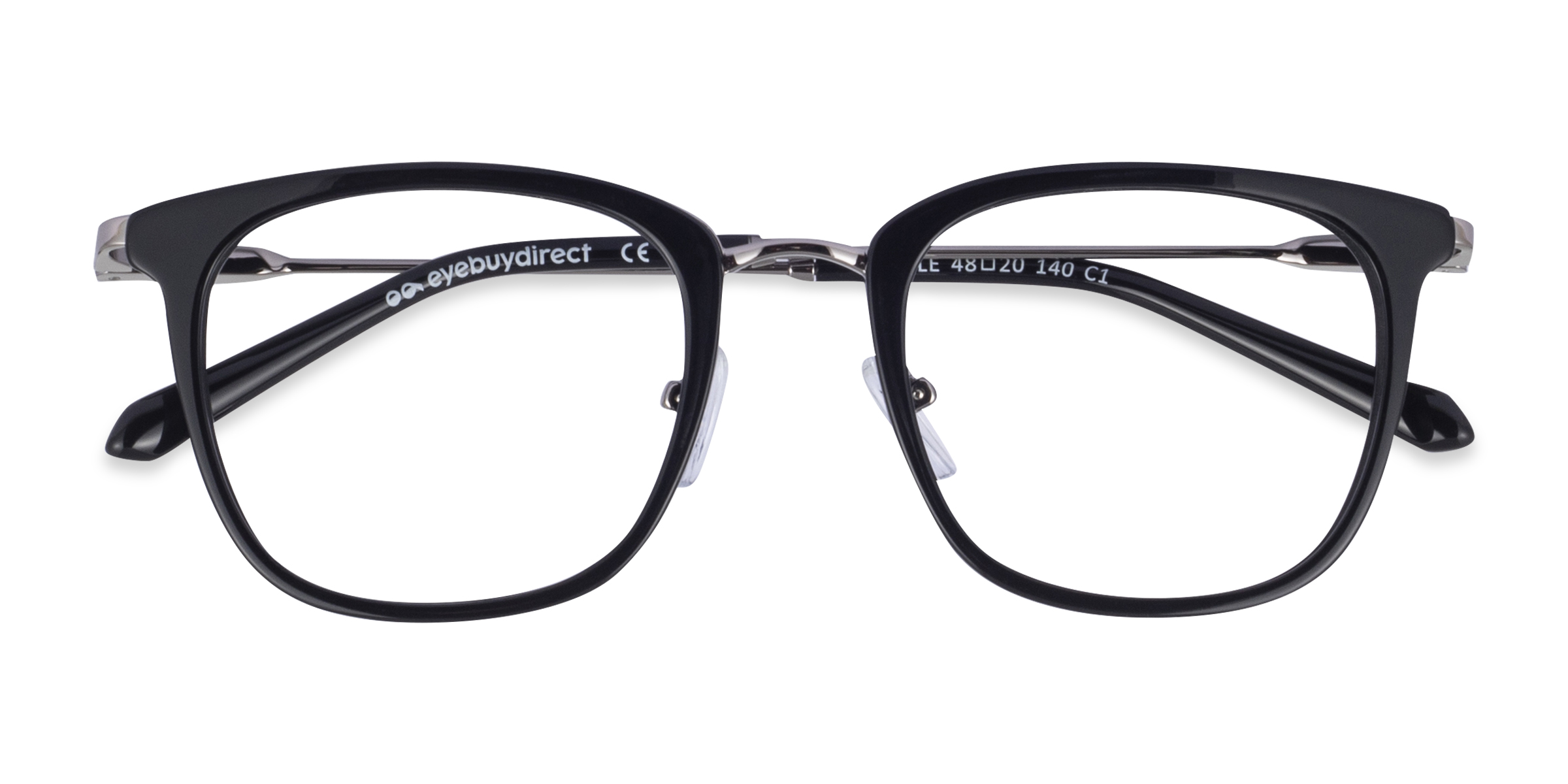 Black Nestle - Metal Eyeglasses