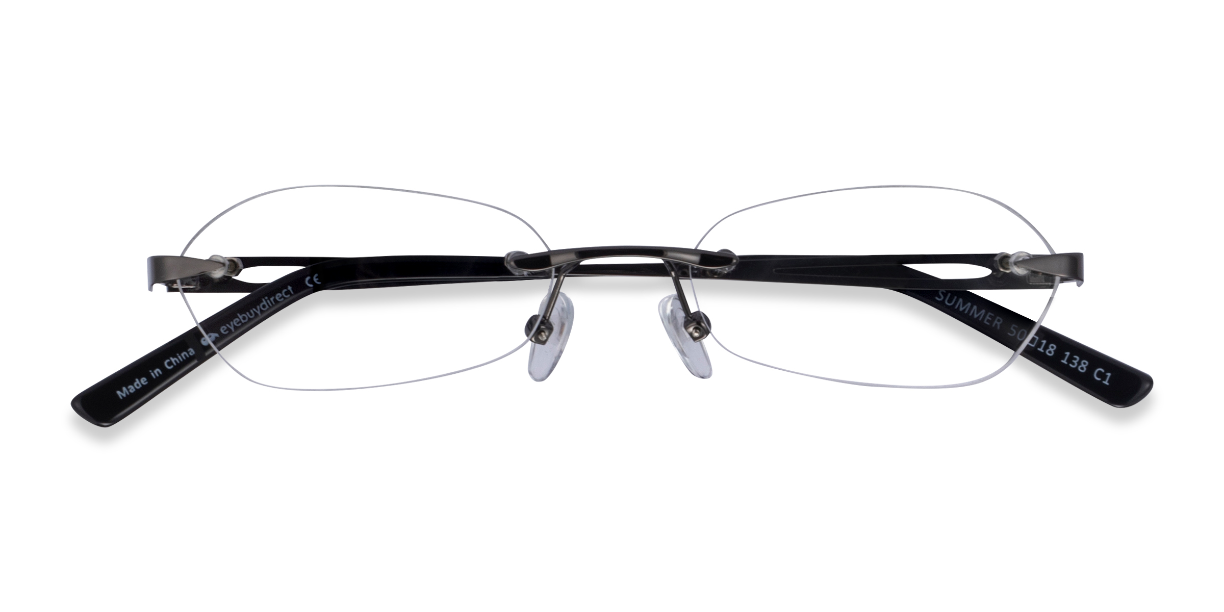 Gunmetal Summer - Metal Eyeglasses