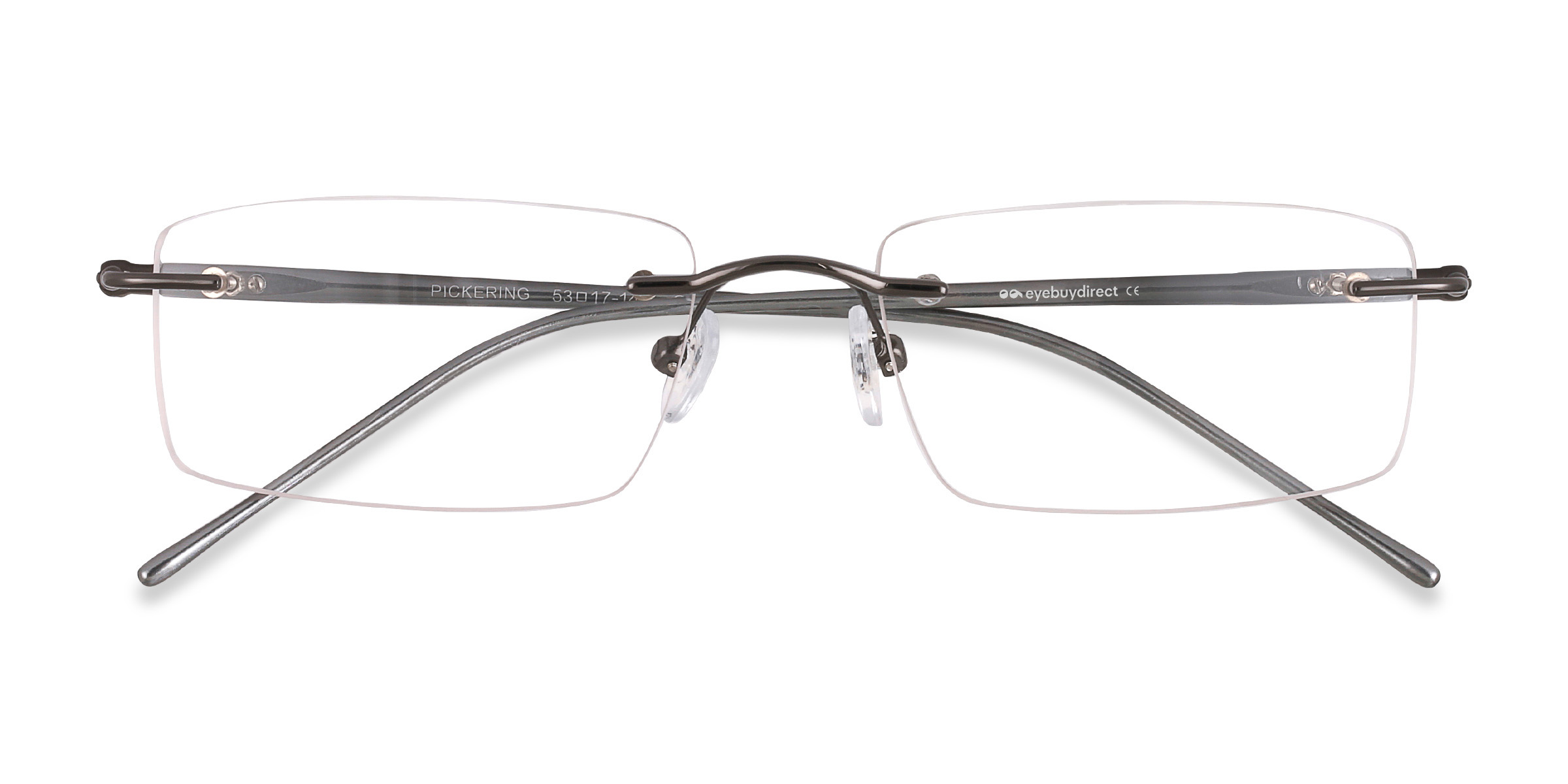 Gunmetal Pickering - Métal Lunettes de vue