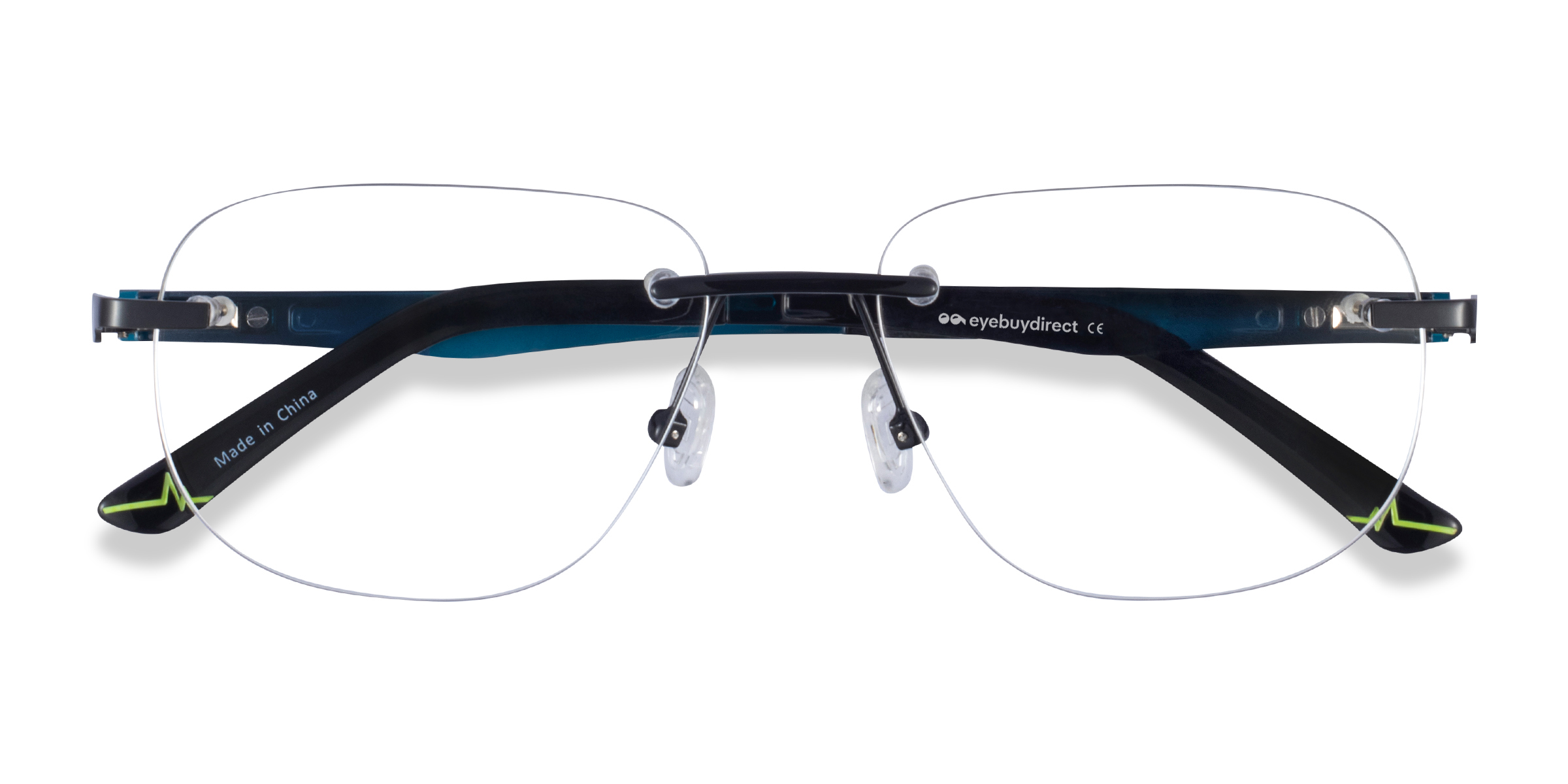 Noir Reactor -  Plastique Lunettes de vue