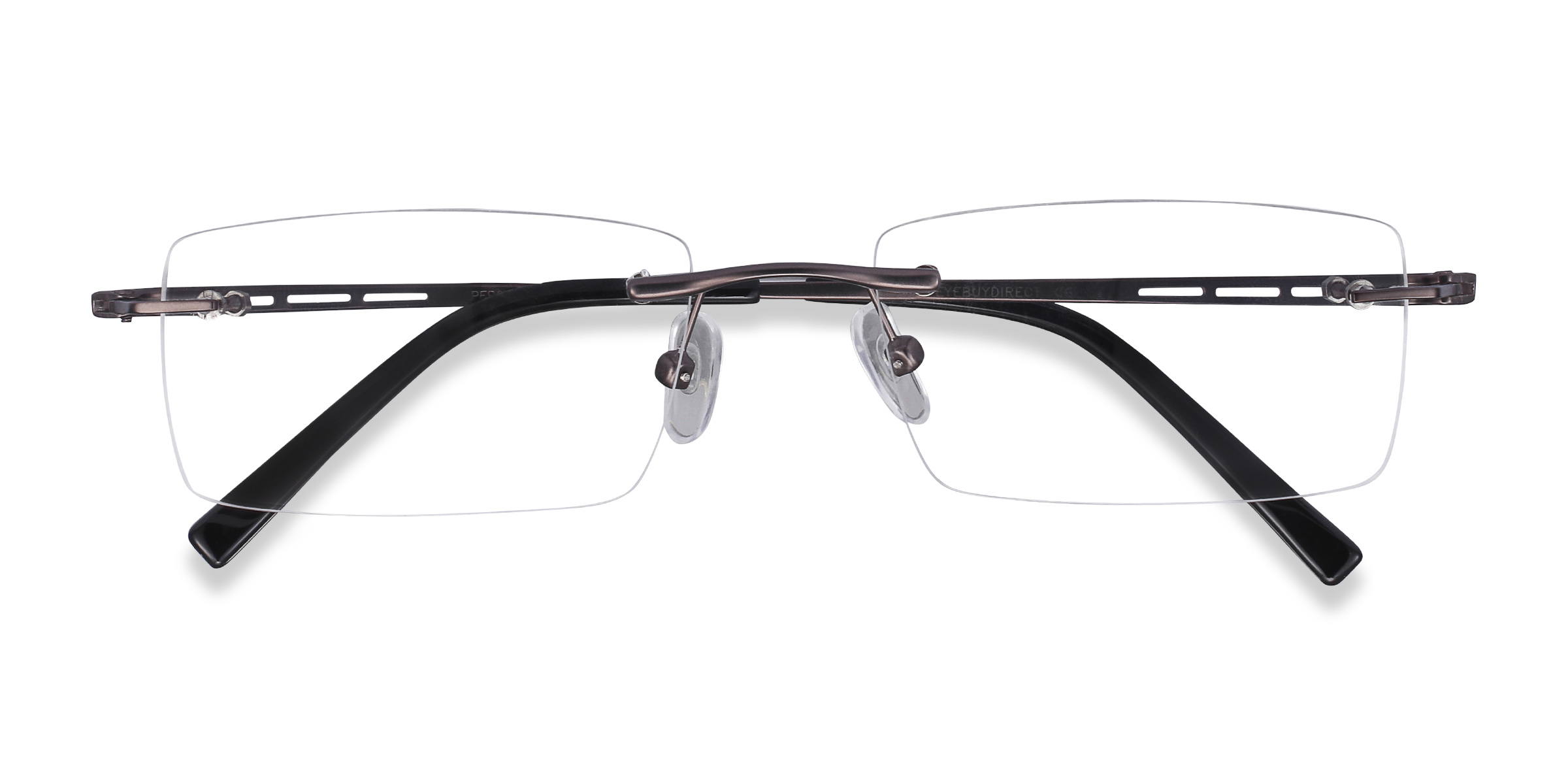 Gunmetal Percy - Metal Eyeglasses