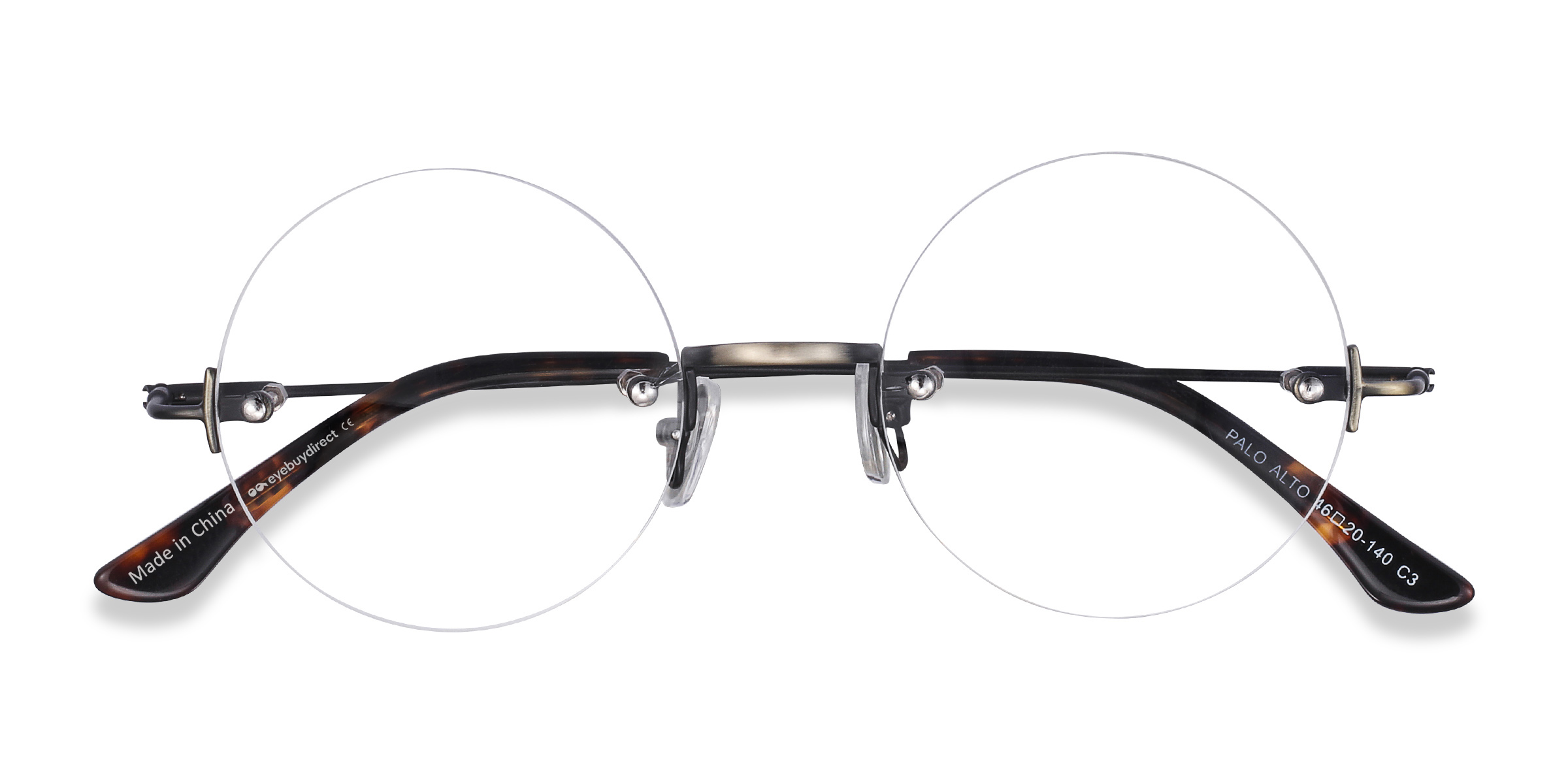 Bronze Palo Alto -  Metal Eyeglasses