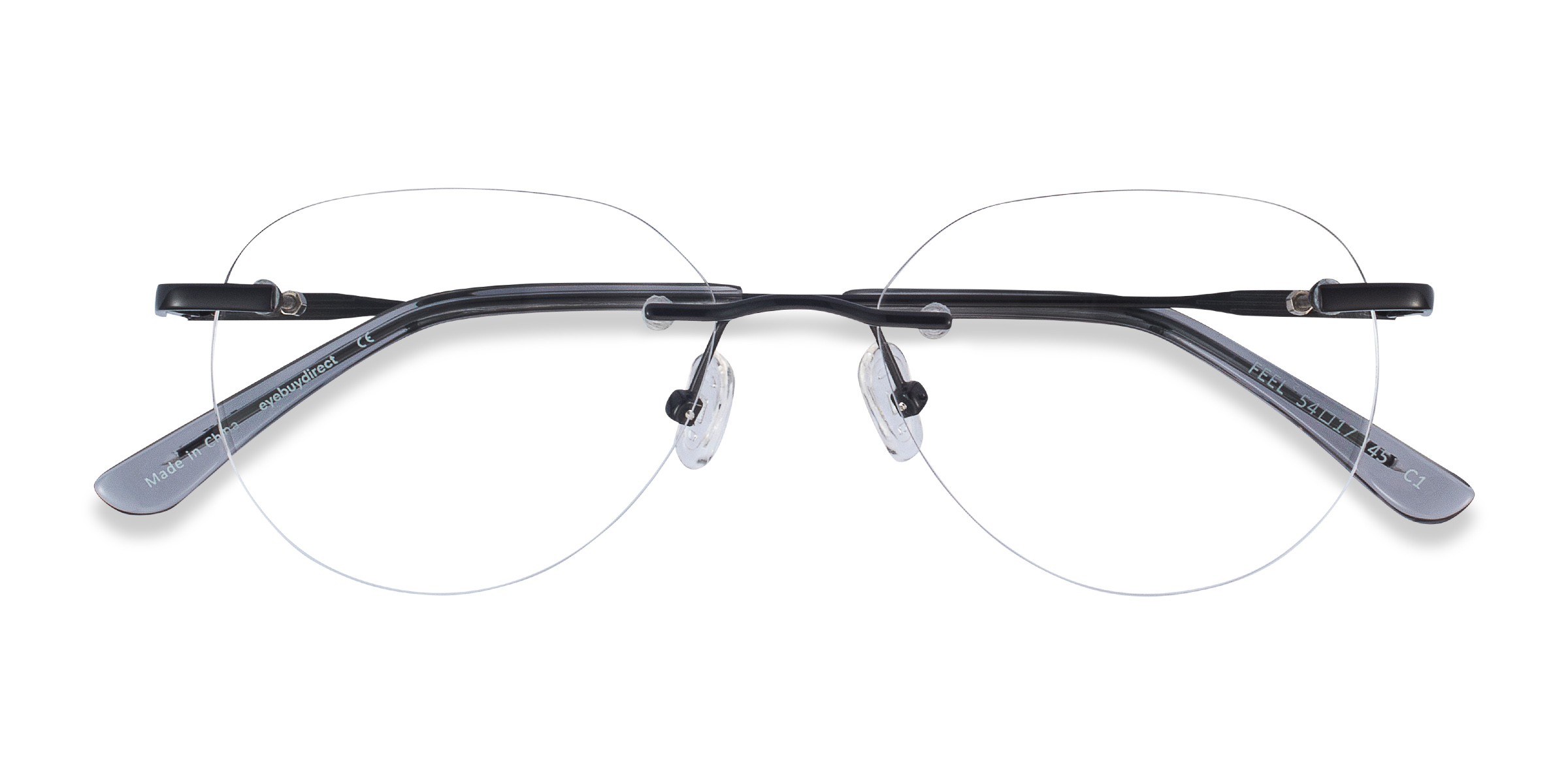 Black Feel - Metal Eyeglasses
