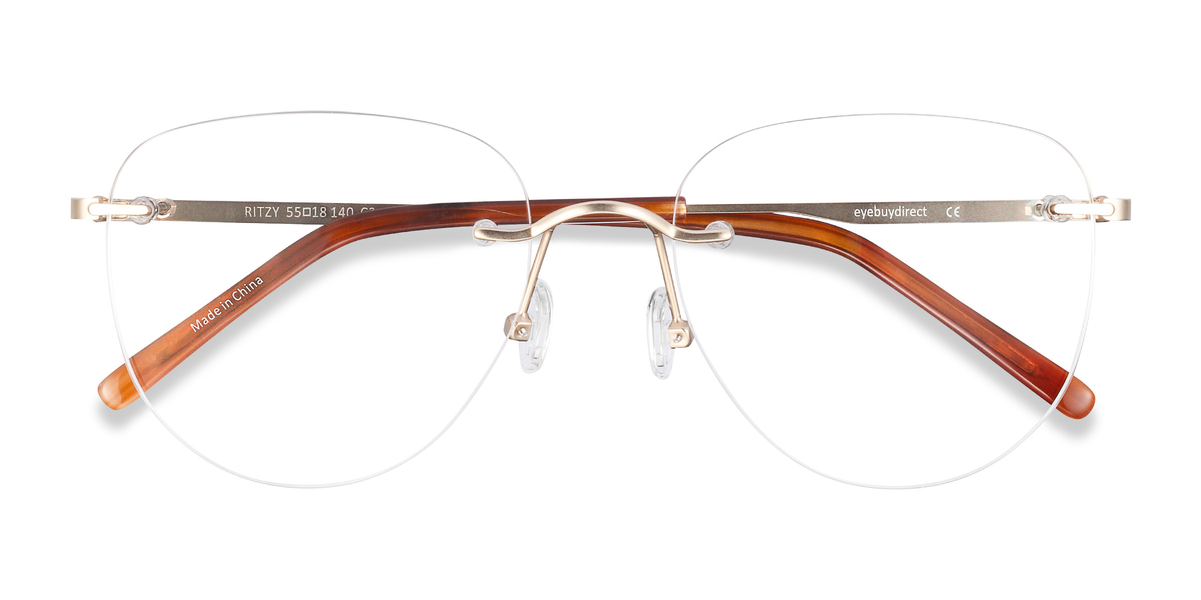 Gold Ritzy - Metal Eyeglasses