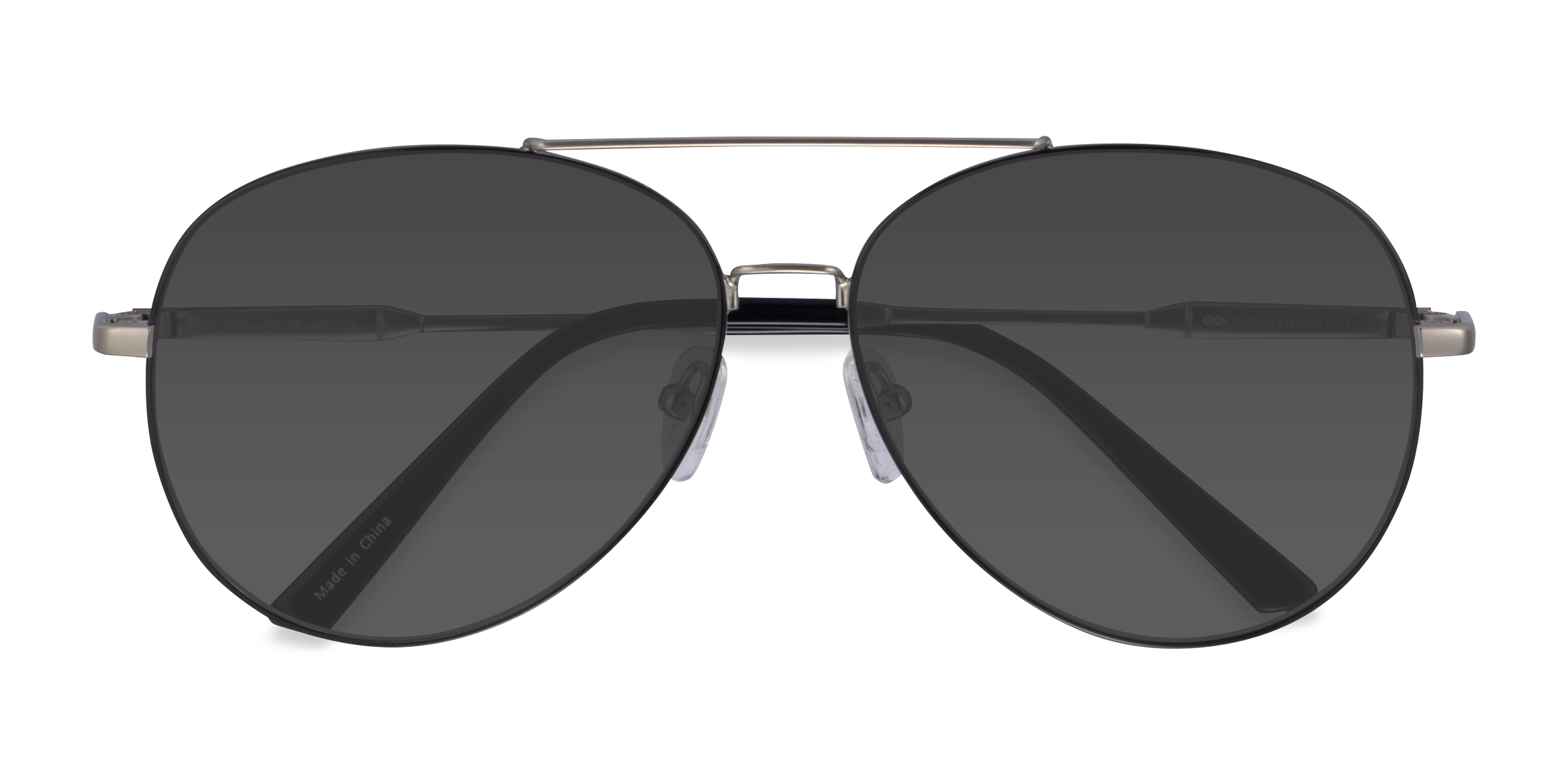  Black Silver  Camp -  Metal Sunglasses