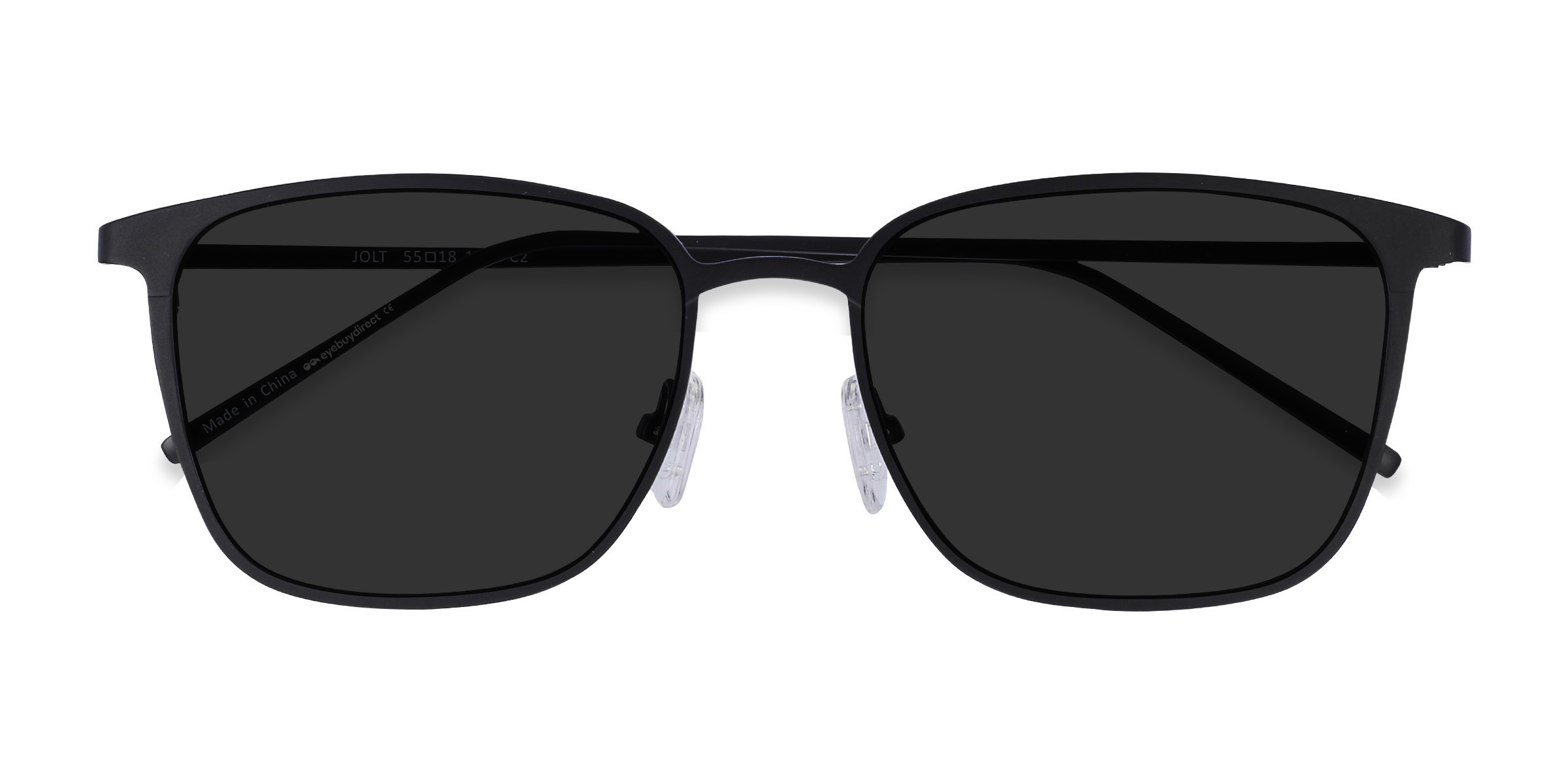 Noir Jolt -  Métal Lunettes de soleil