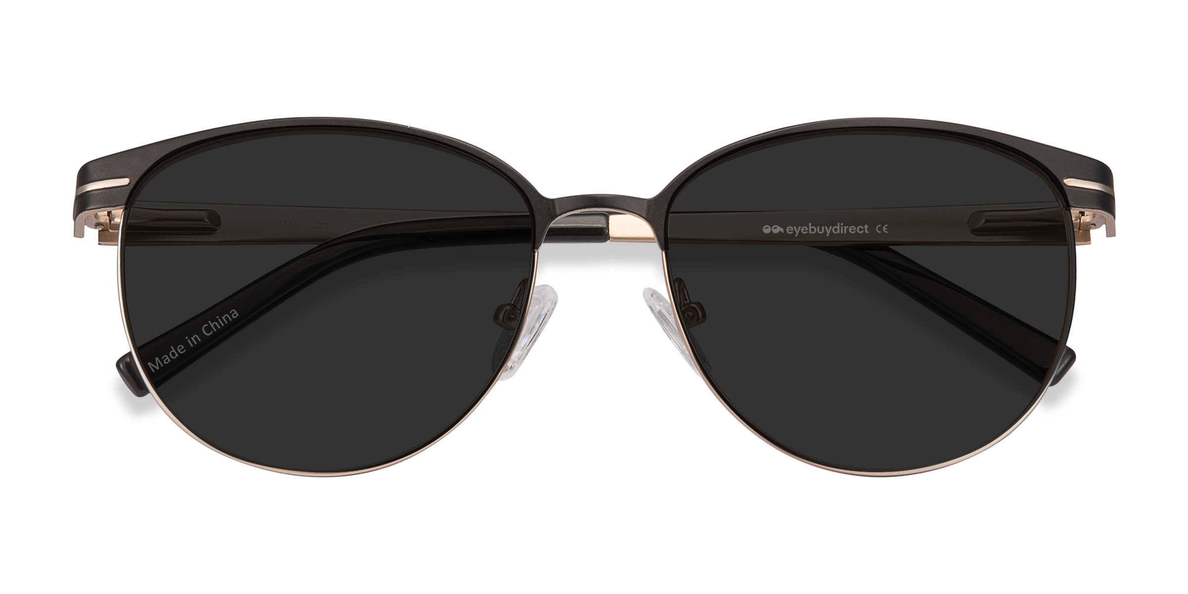 Black Maui - Metal Sunglasses