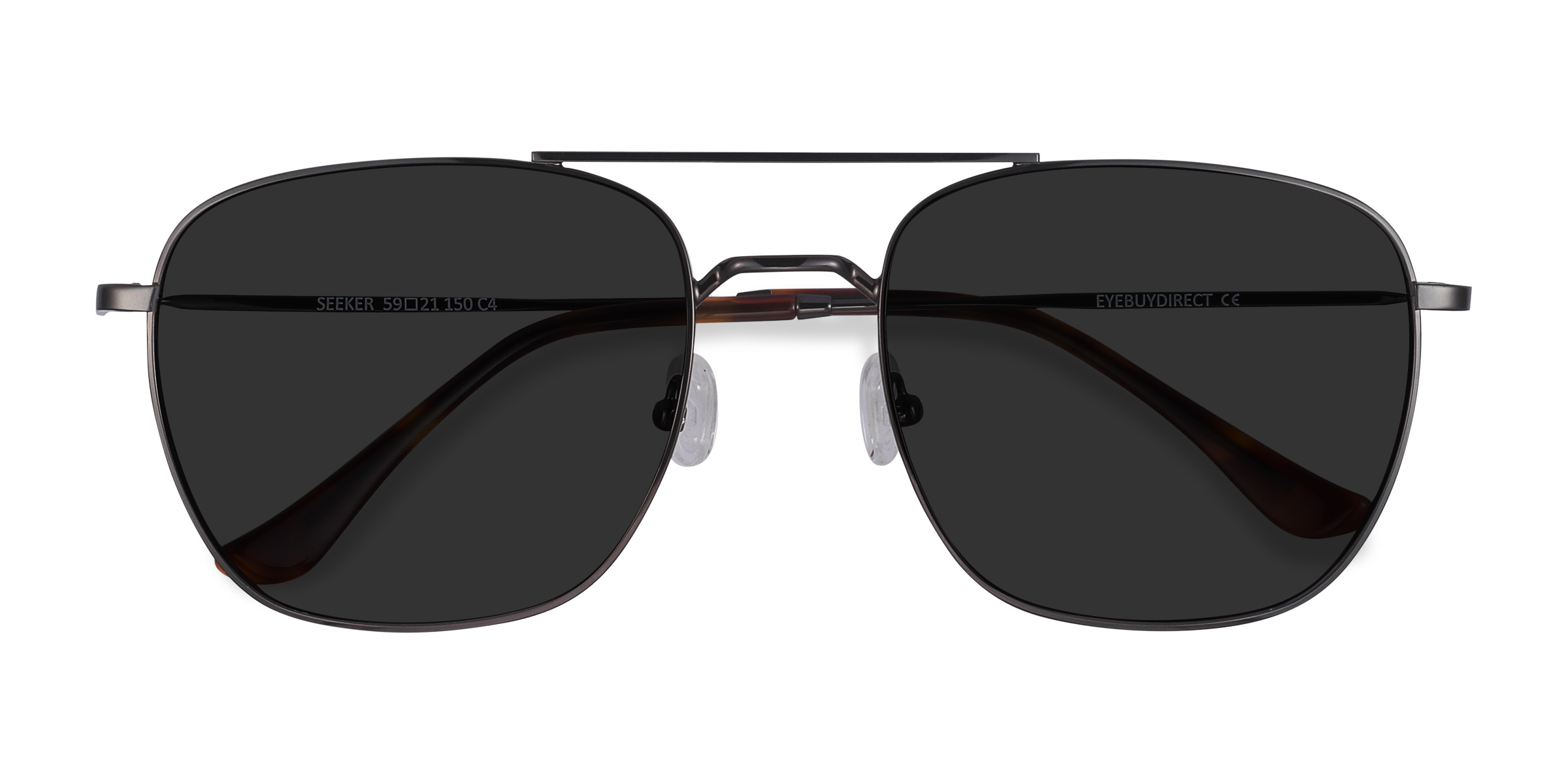 Gunmetal Seeker - Metal Sunglasses