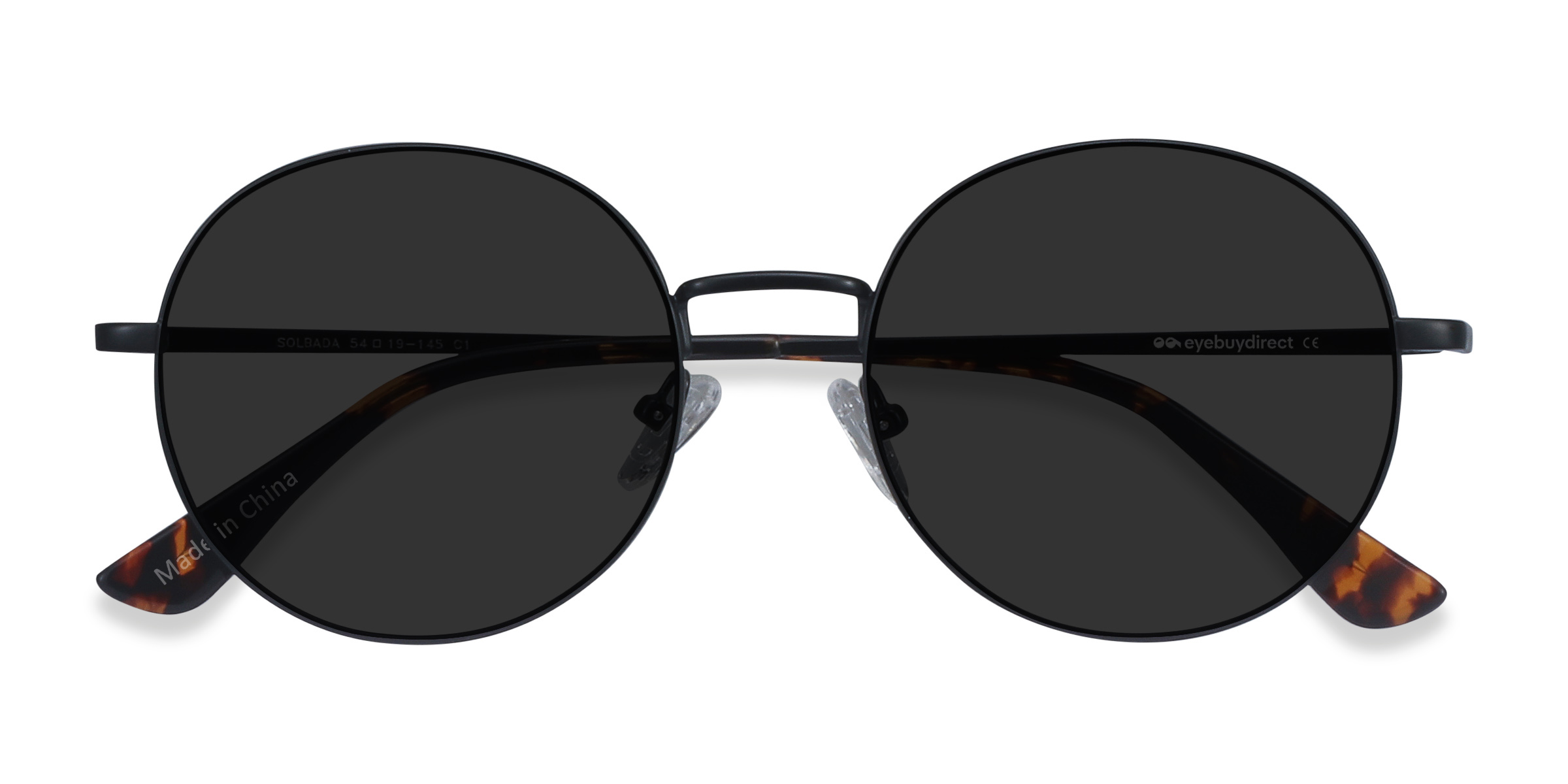Black Solbada - Metal Sunglasses