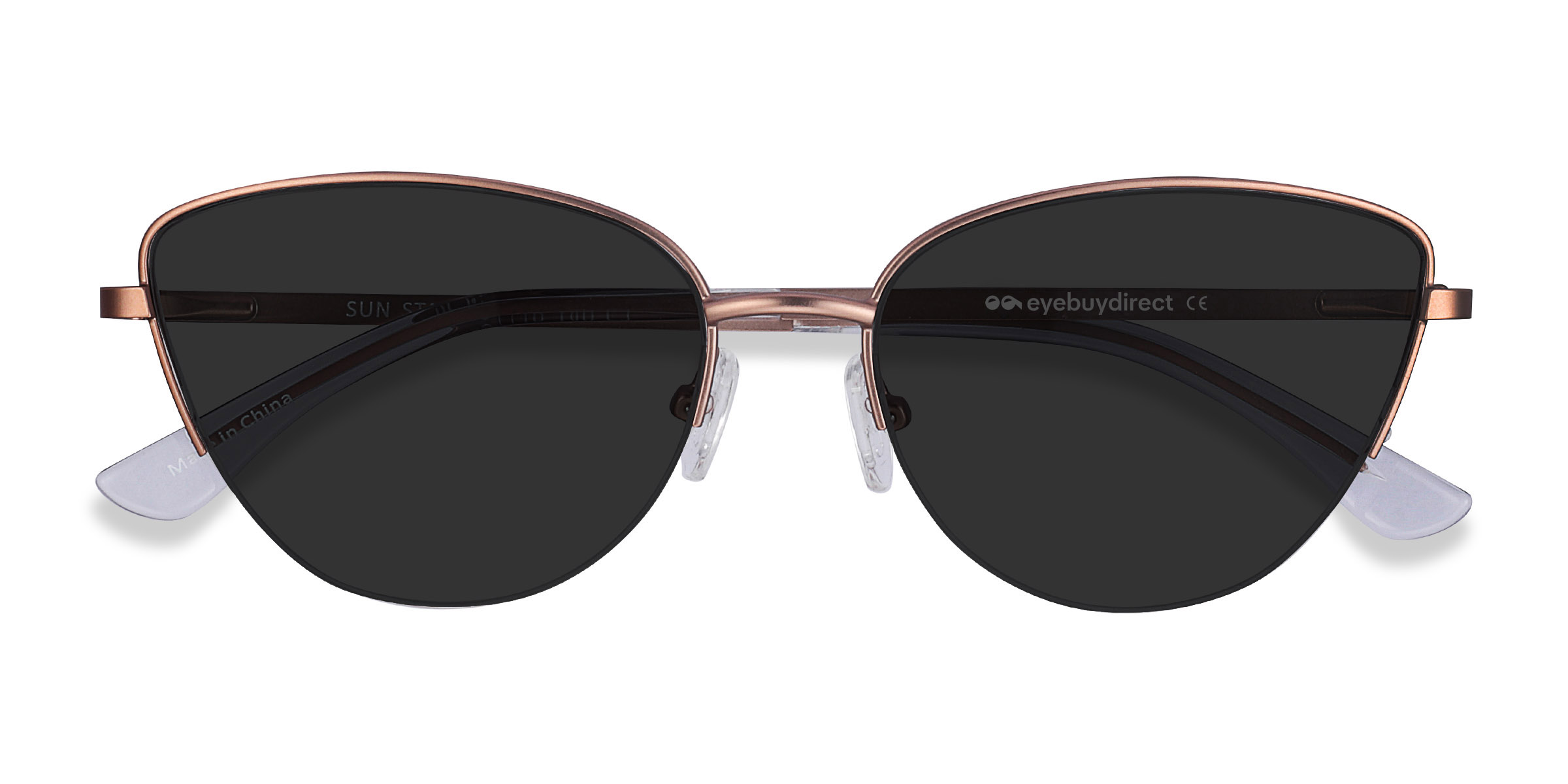 Rose Gold Sun Star - Metal Sunglasses