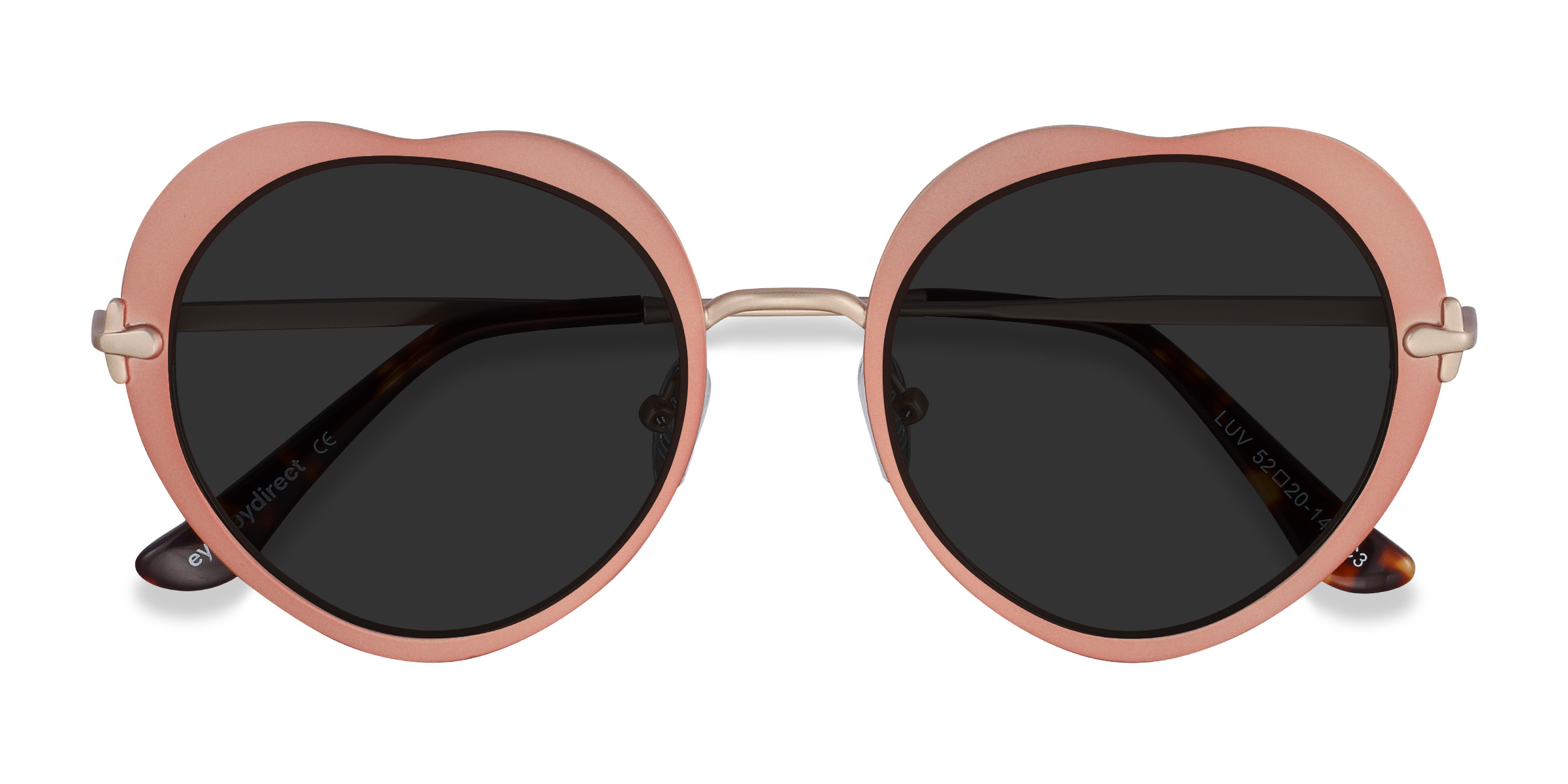 Or rose Luv - Métal Lunettes de soleil