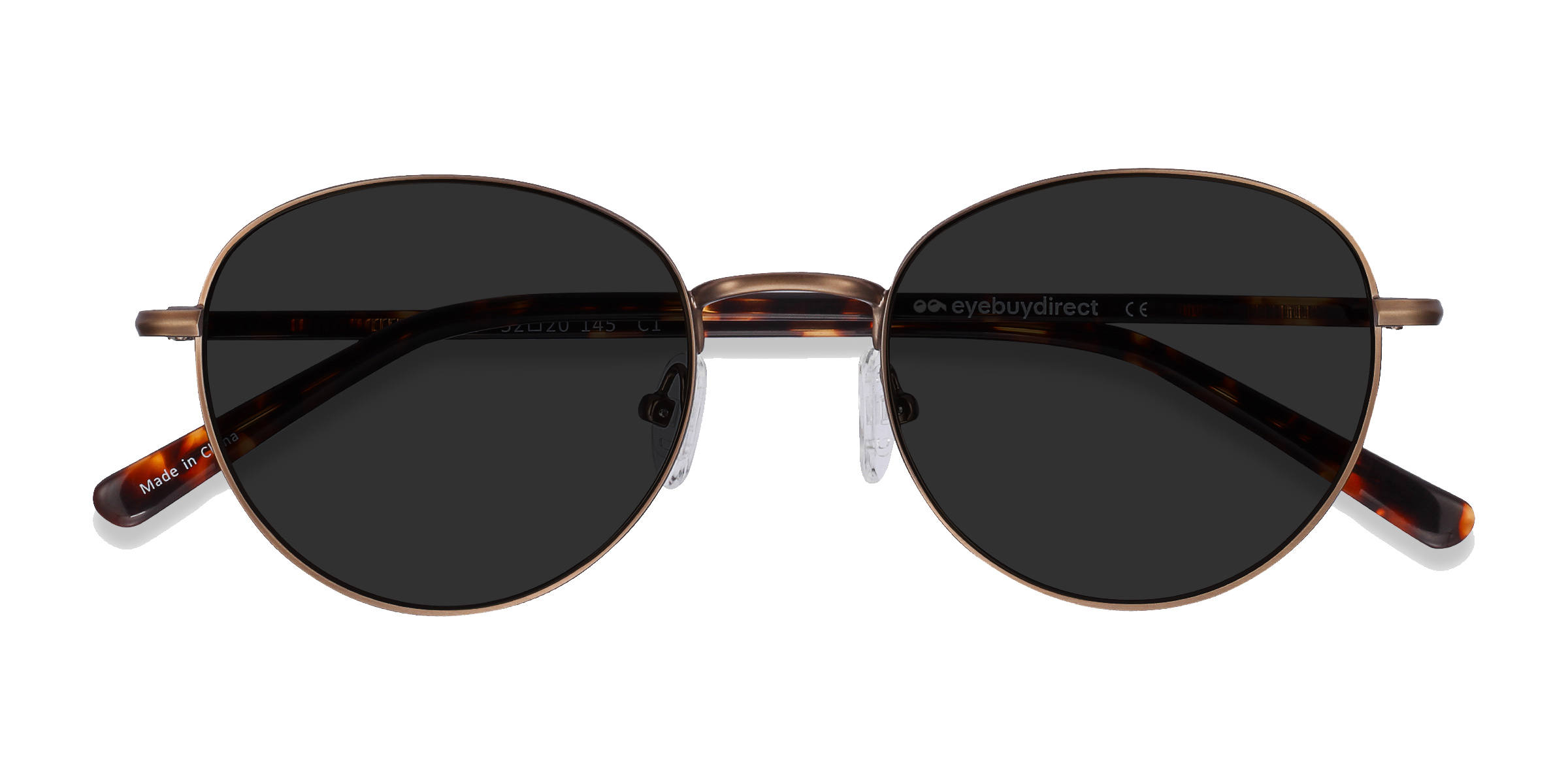 Bronze Span - Acetate-metal Sunglasses