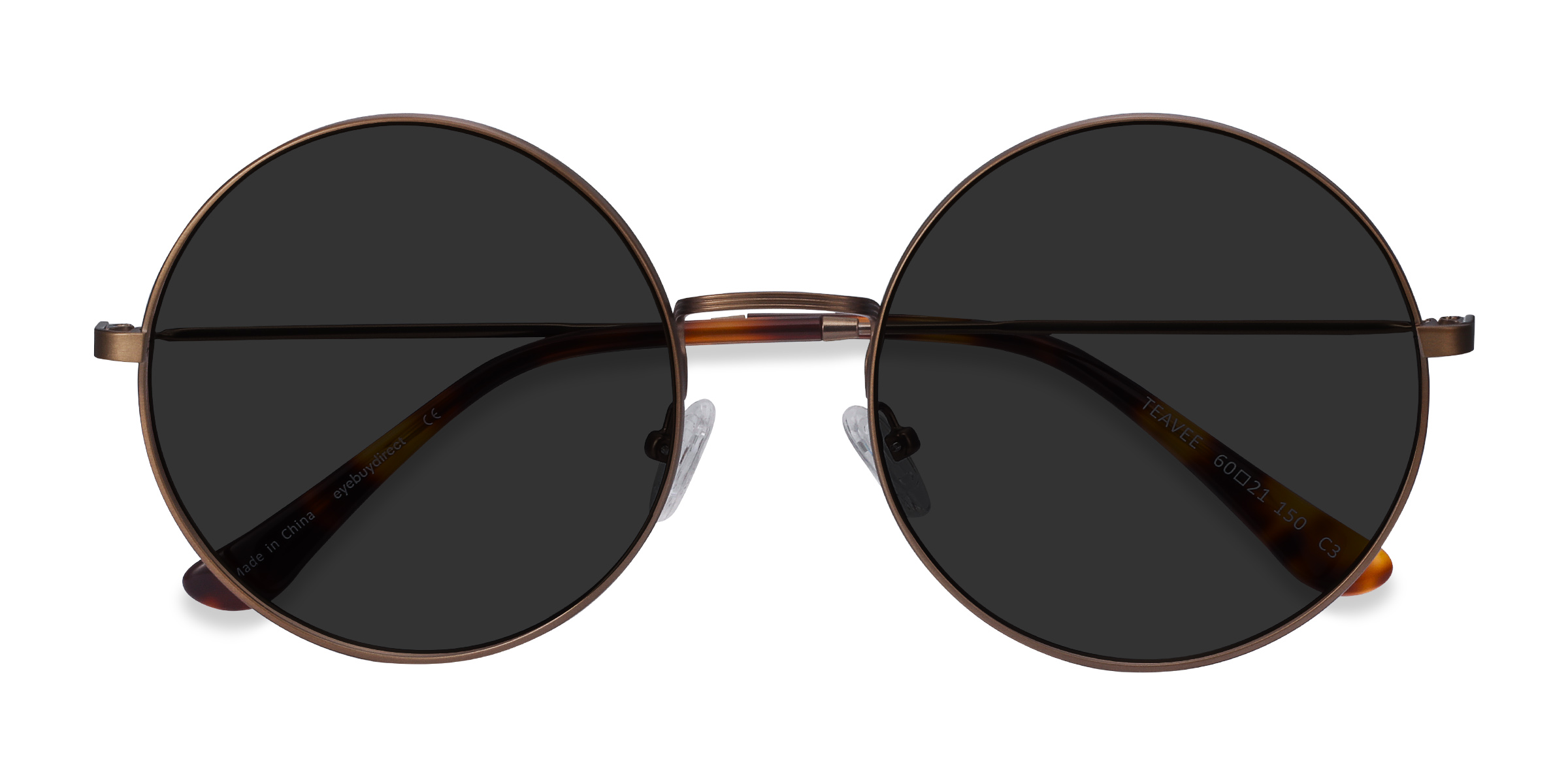 Bronze Teavee -  Métal Lunettes de soleil