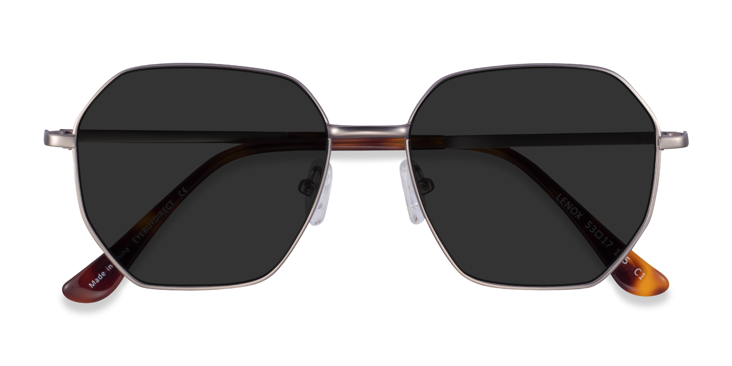 Gunmetal Lenox - Metal Sunglasses
