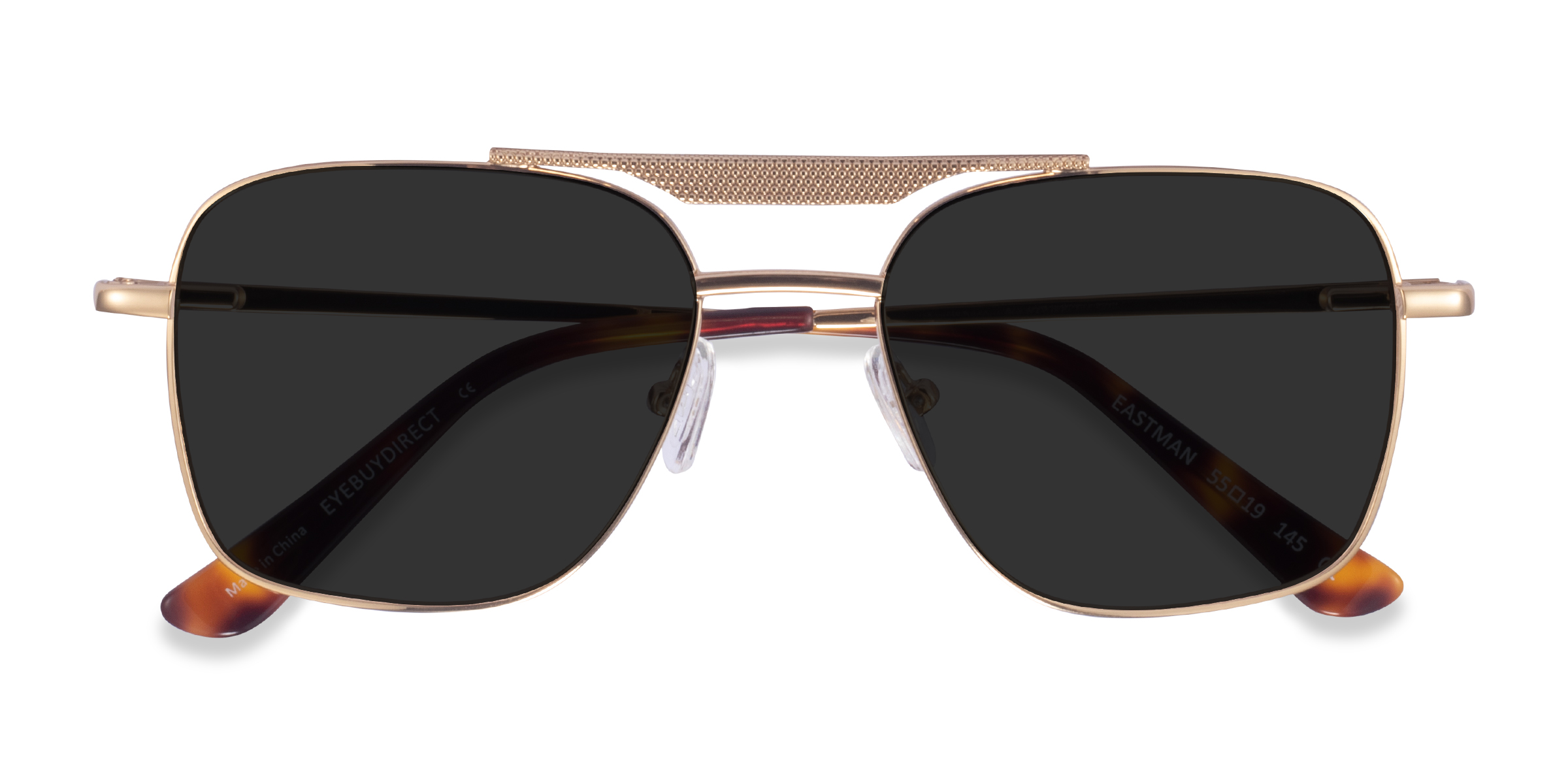 Gold Eastman - Metal Sunglasses