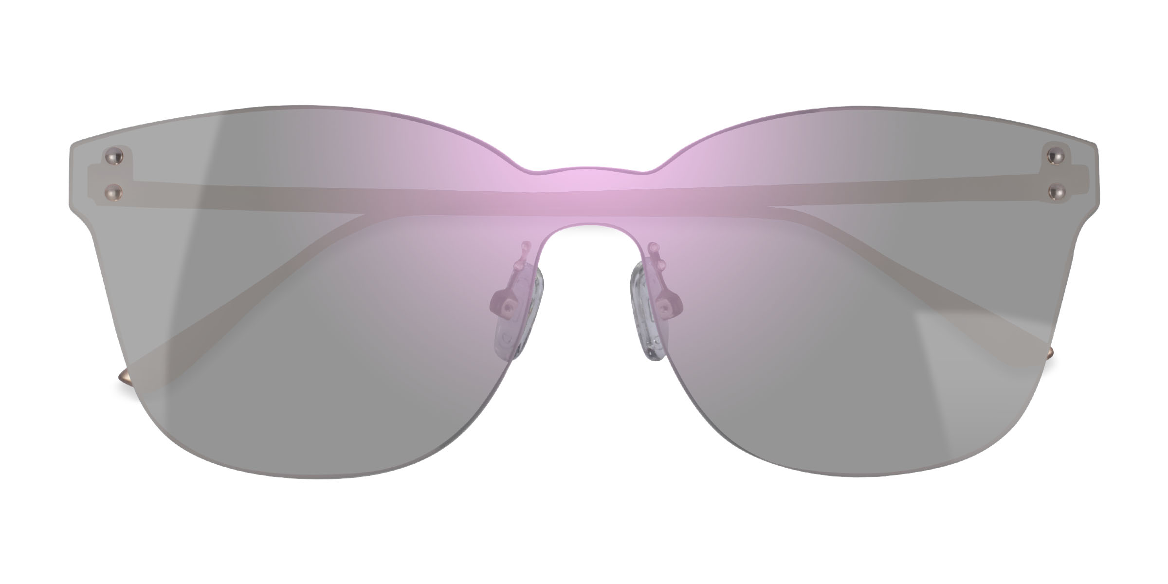 Matte Gold Refract - Metal Sunglasses
