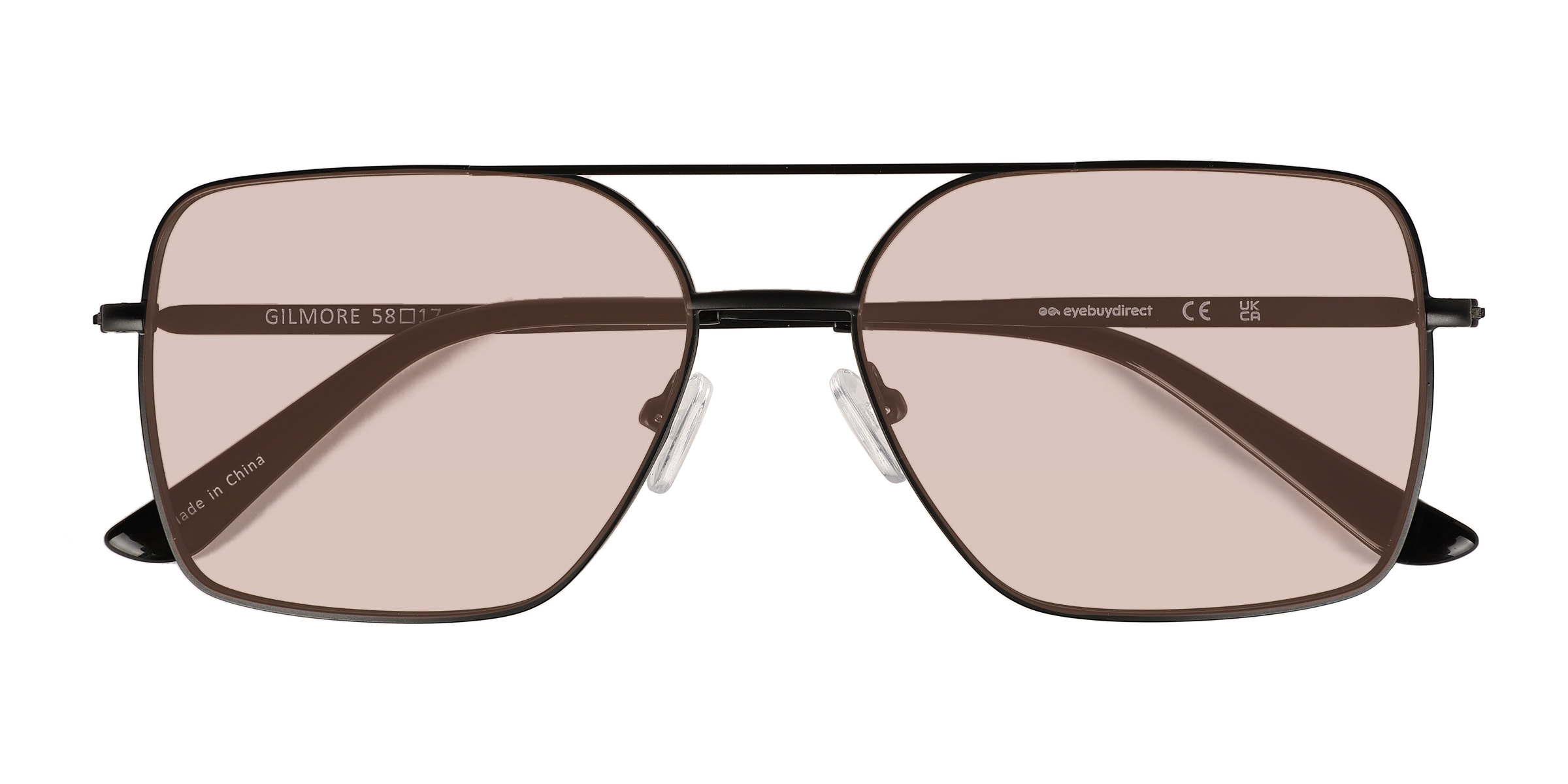 Black Gilmore - Metal Sunglasses